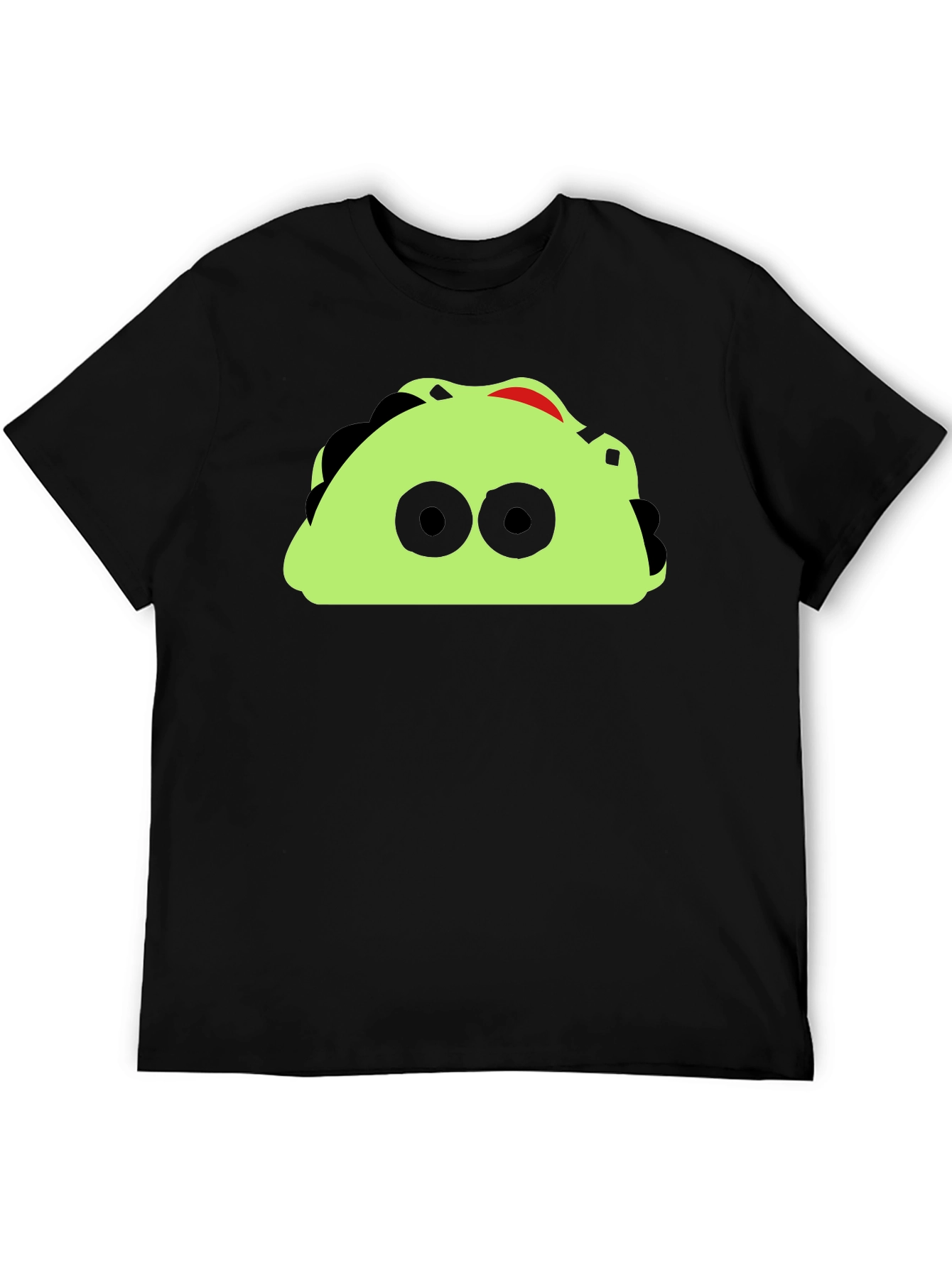 Black Funny Taco Graphic T-Shirt - Unique Design view 5