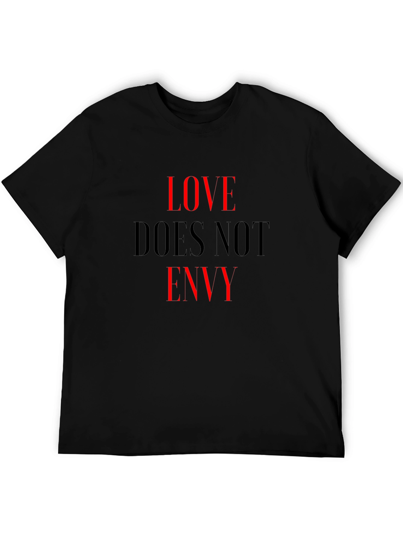 Black Love Does Not Envy Graphic Tee view 5