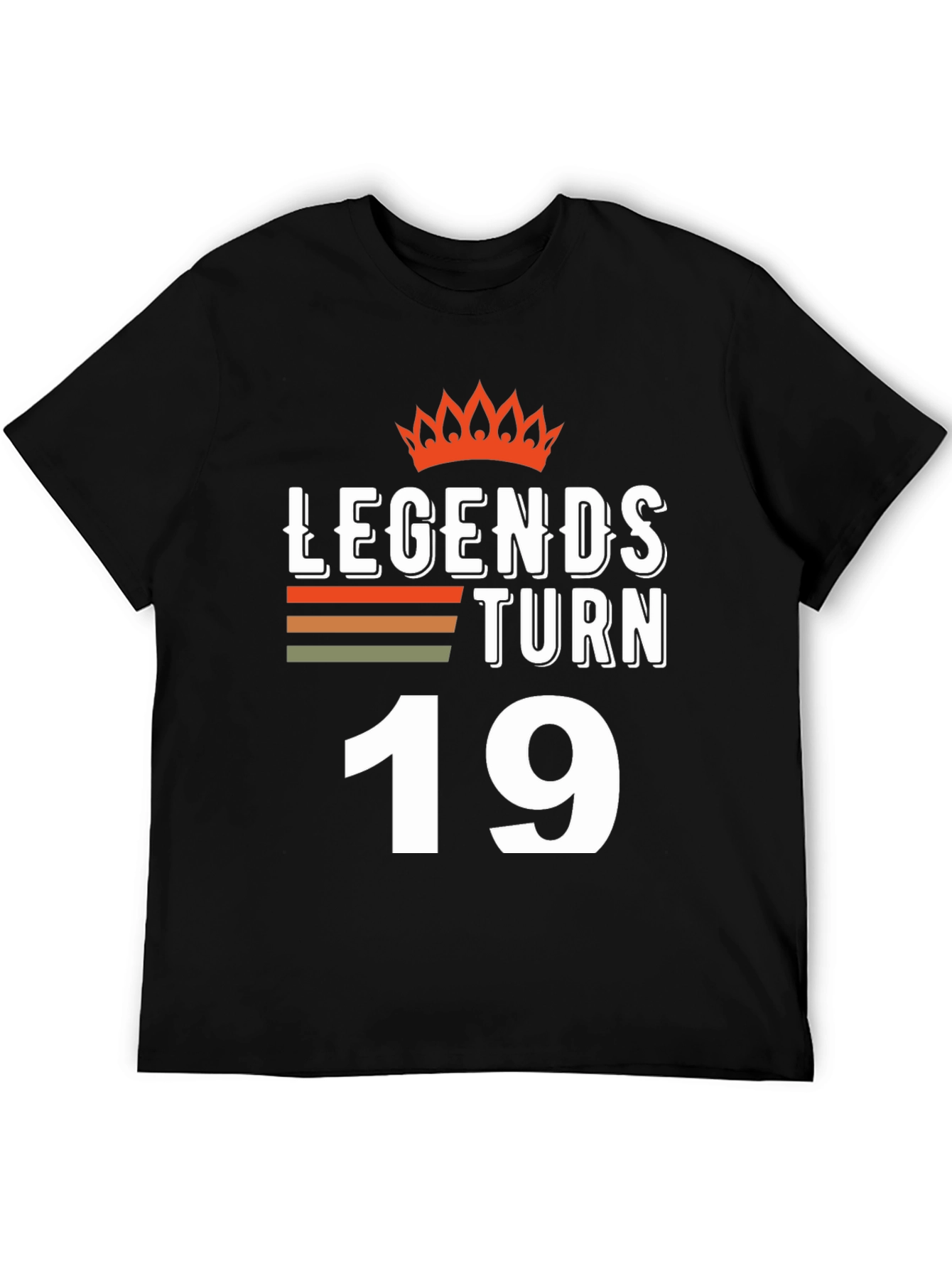 Black Legends Turn 19 T-Shirt view 5