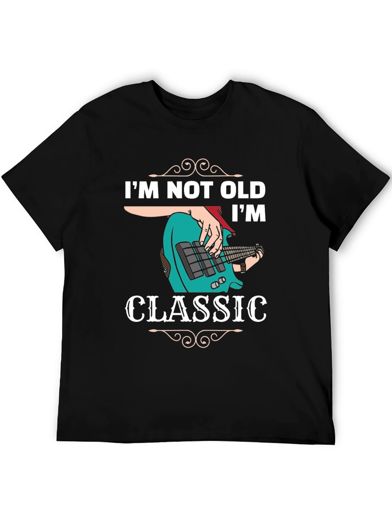 Black I'm Not Old I'm Classic T-Shirt view 5