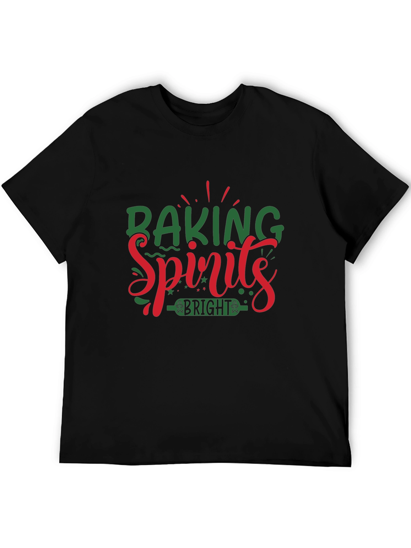 Baking Spirits Bright Holiday T-Shirt - 5
