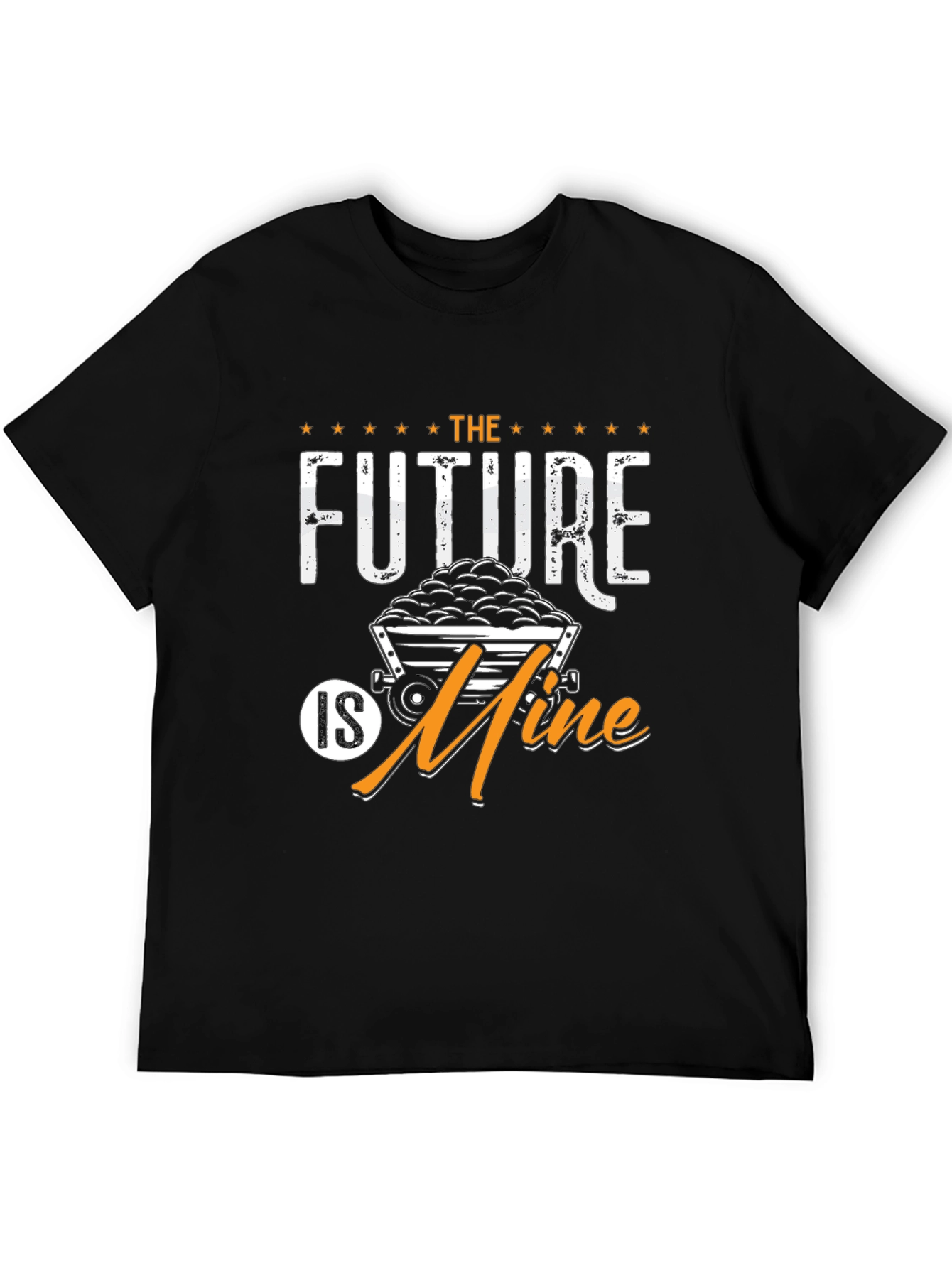 Black The Future is Mine Graphic T-Shirt view 5