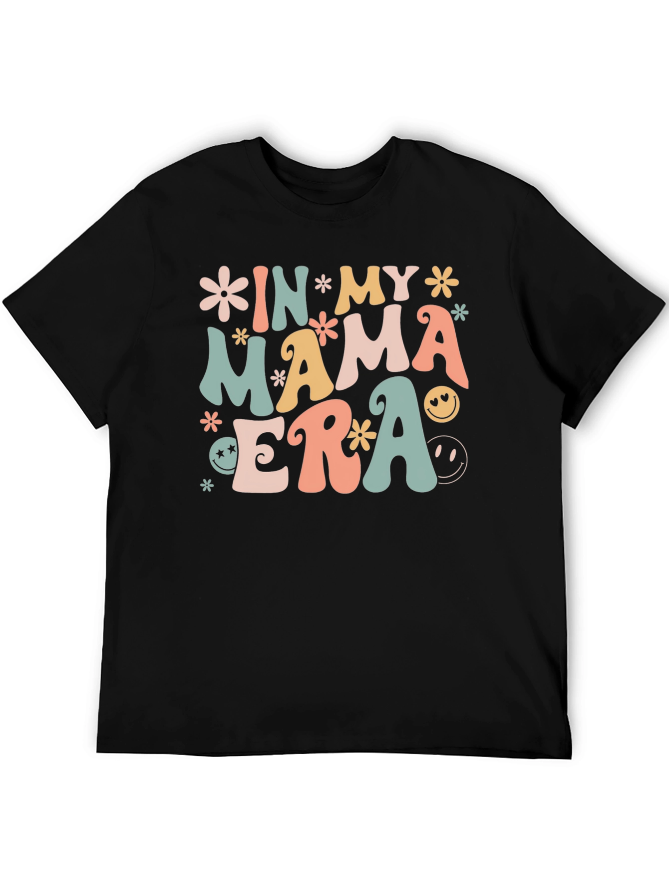 Black In My Mama Era Graphic T-Shirt view 5