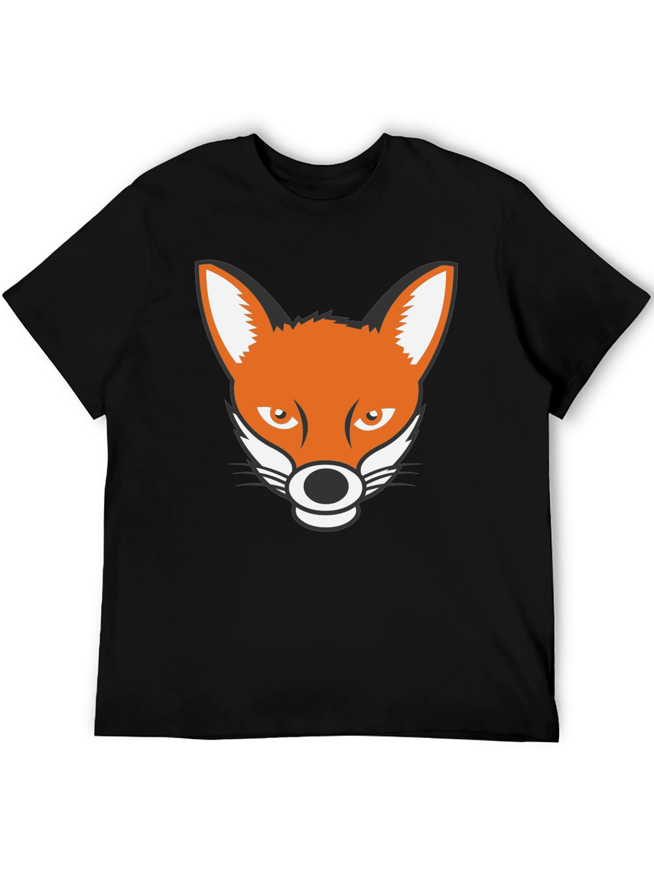Black Fox Graphic Tee - Black T-Shirt view 5