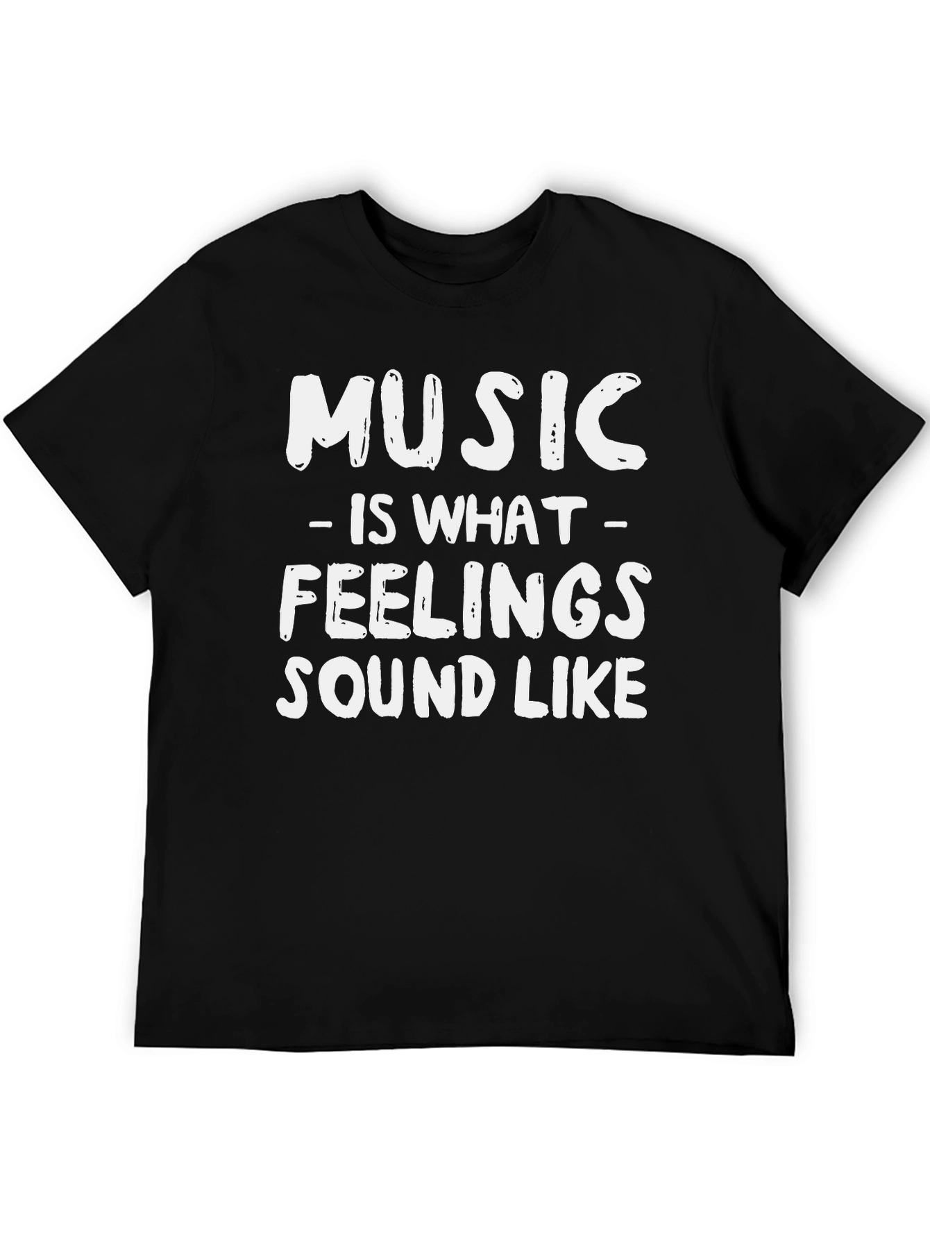 Black Music is What Feelings Sound Like Graphic Tee view 5