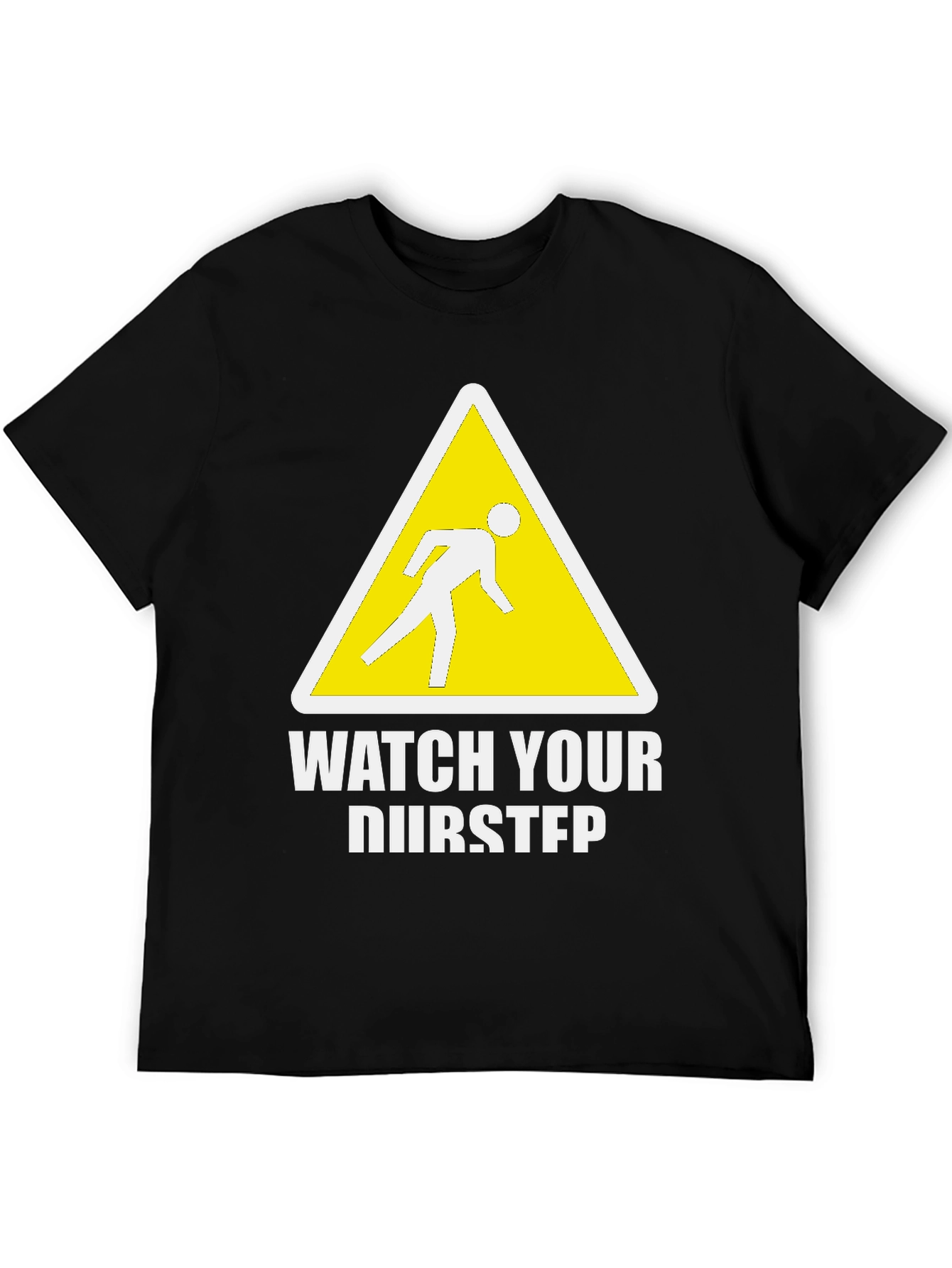 Black Funny Dubstep T-Shirt - Watch Your Dubstep view 5