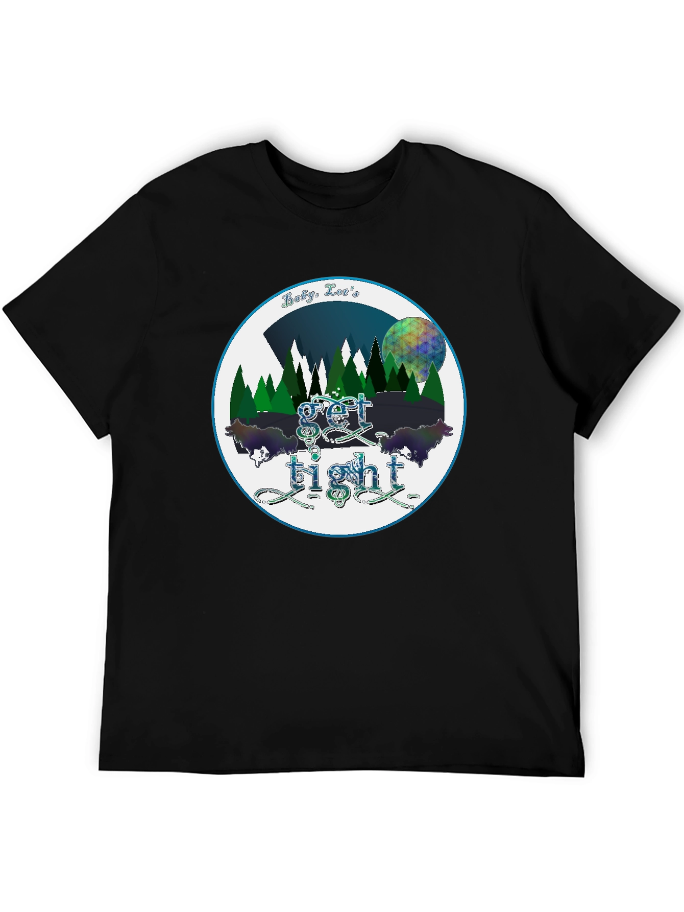 Black Baby Lee's Get Sex Tight Graphic Tee view 5