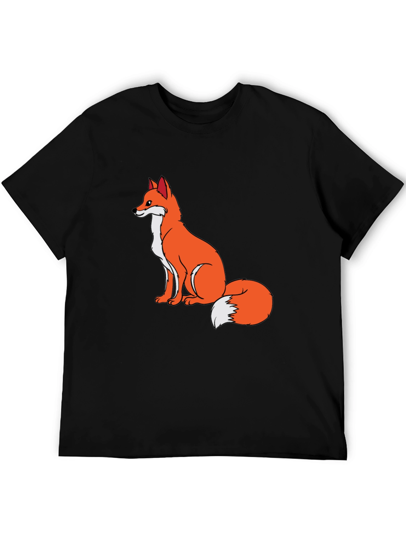 Black Fox Graphic T-Shirt - Stylish Casual Tee view 5