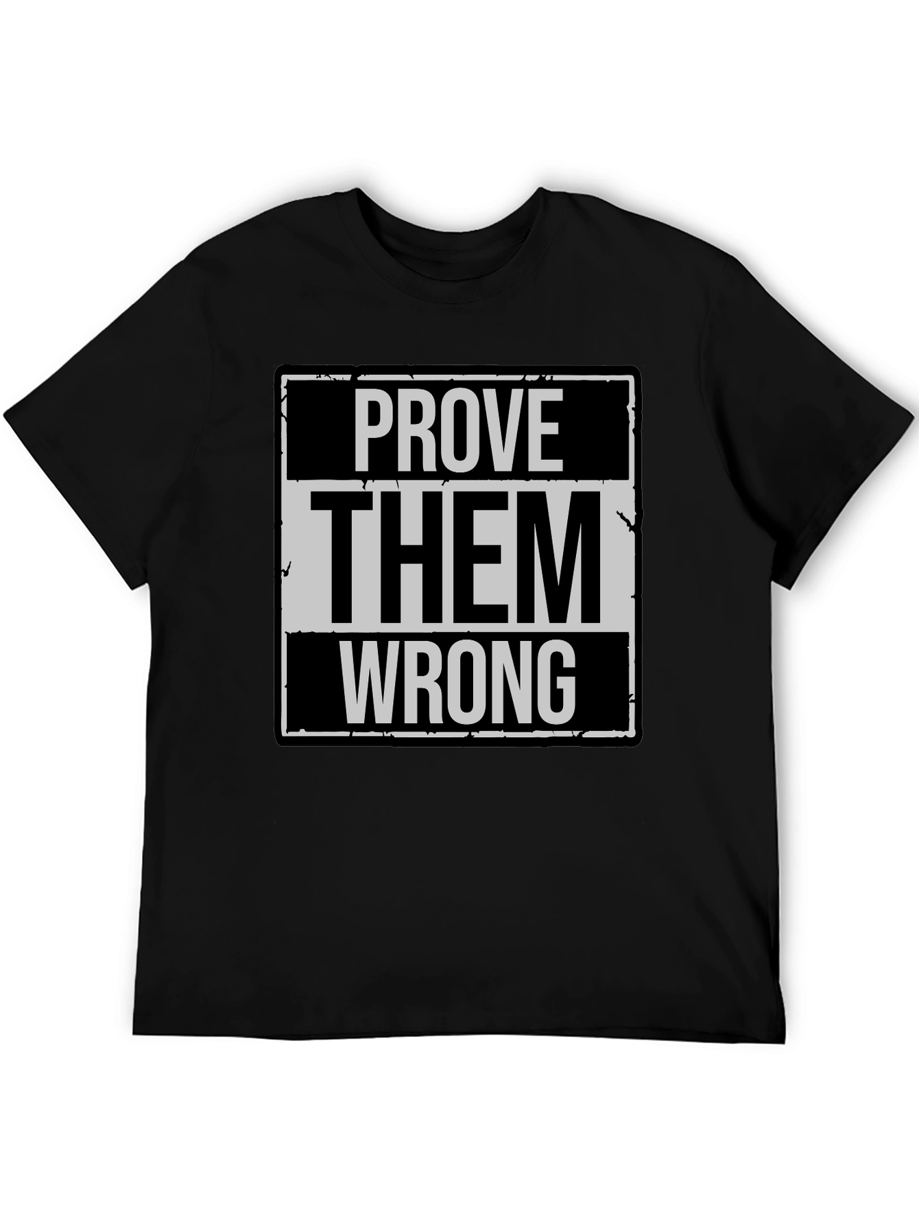 Black Prove Them Wrong Graphic T-Shirt view 5