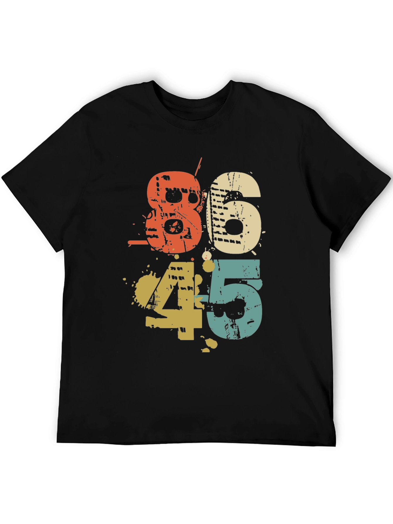 8645 Graphic Tee - Retro Style - 5
