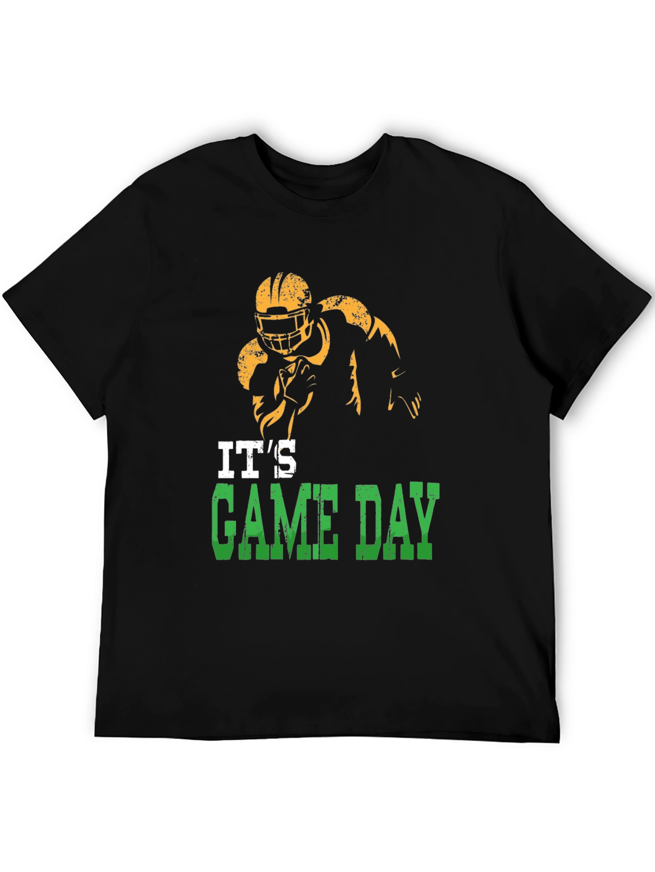 Black It's Game Day Football Graphic Tee view 5
