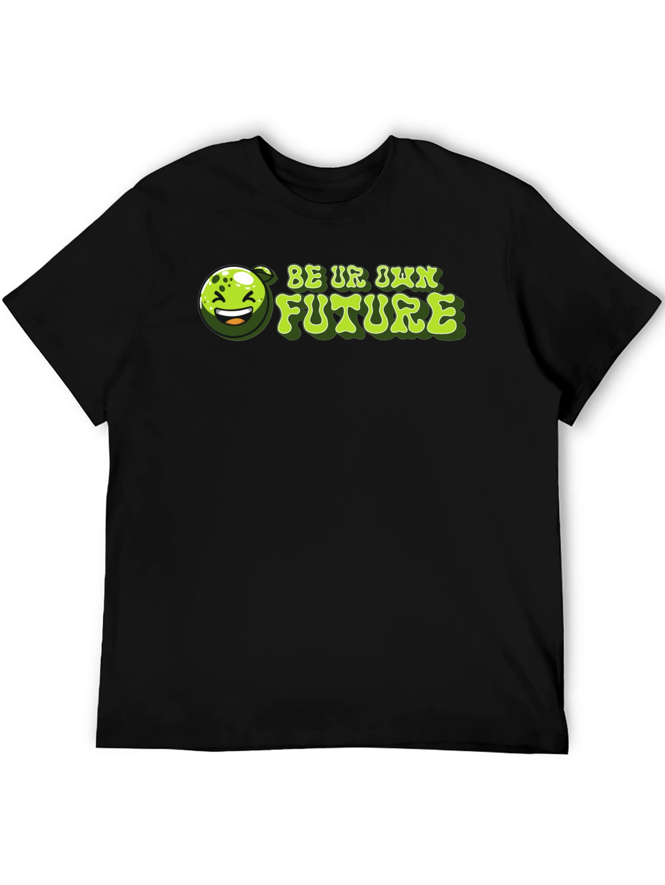 Black Be Ur Own Future T-Shirt view 5