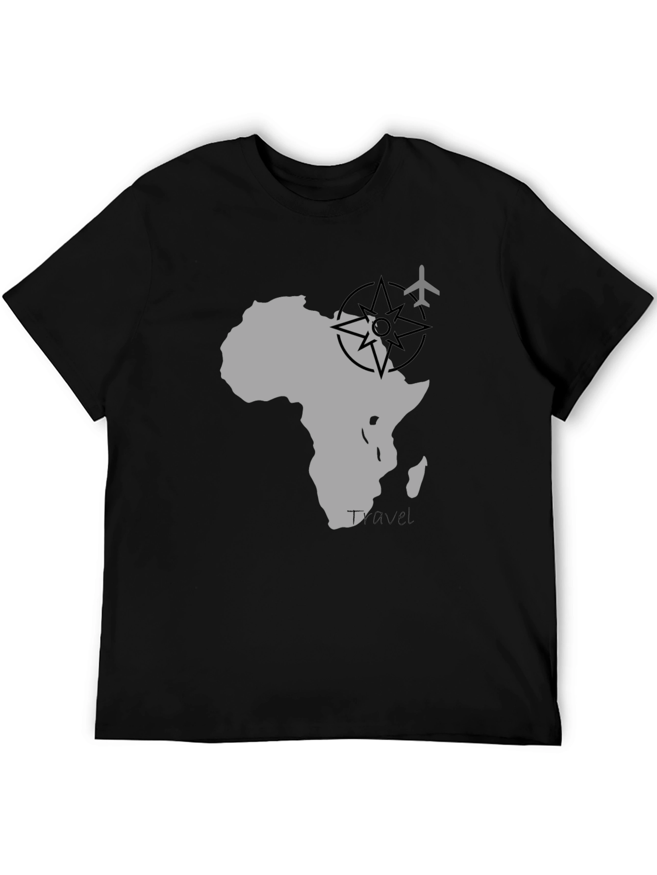Black Africa Travel Tee - Adventure Awaits! view 5