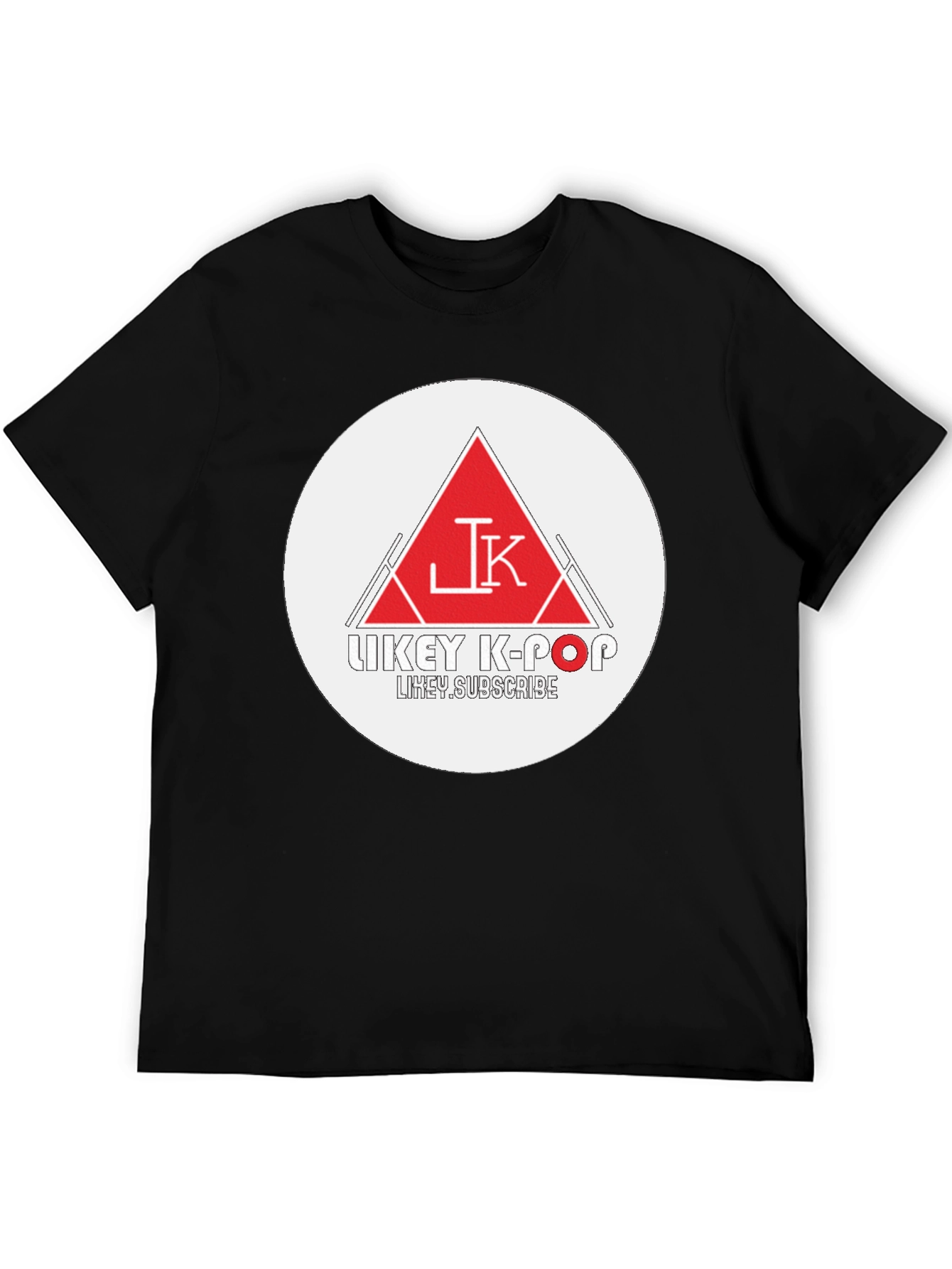 Black Likely K-Pop Graphic Tee view 5