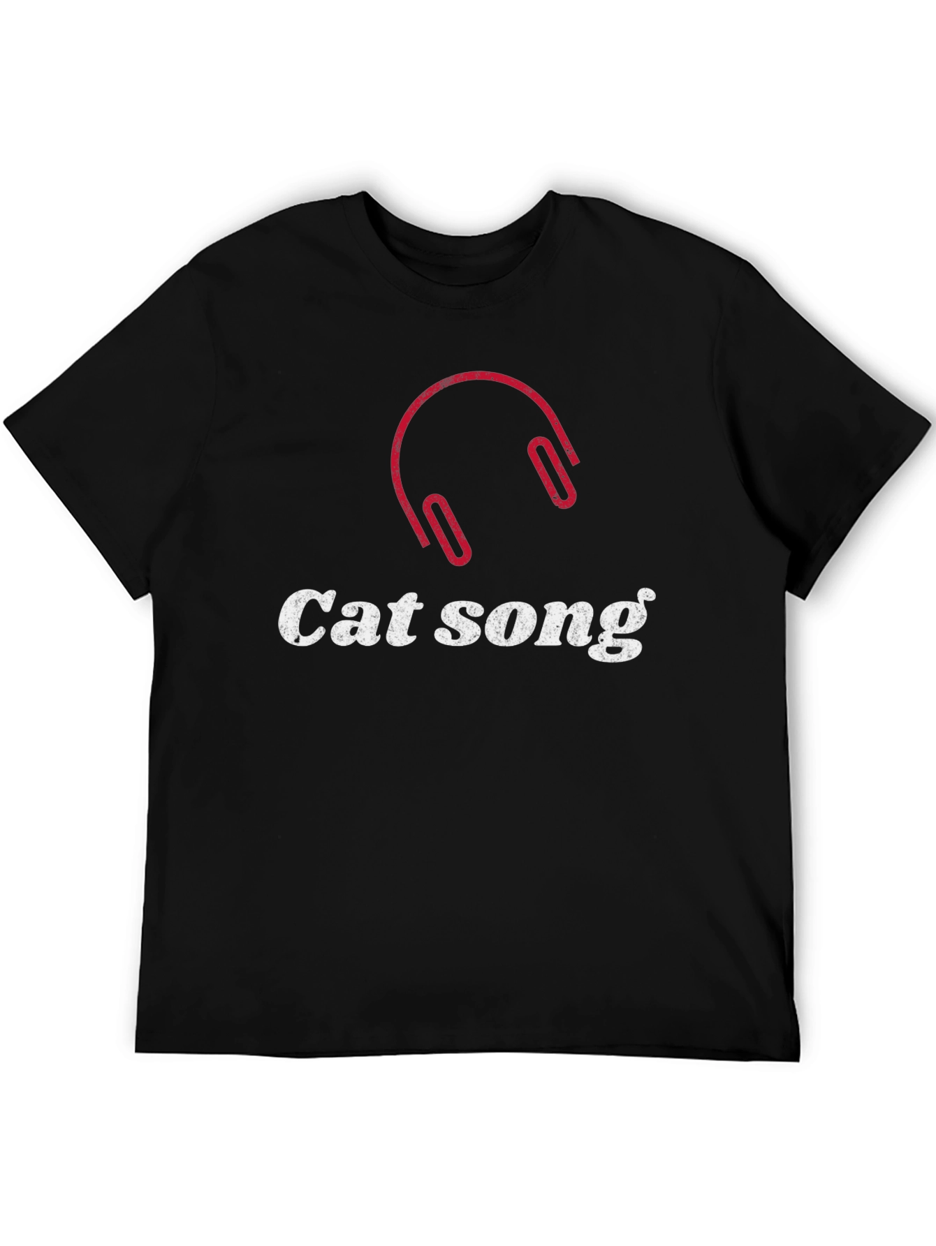 Black Cat Song T-Shirt - Music Lover Tee view 5