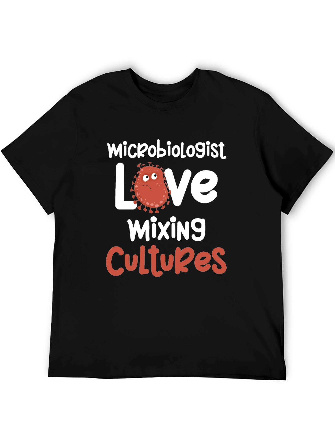 Black Microbiologist Mixing Cultures T-Shirt view 5