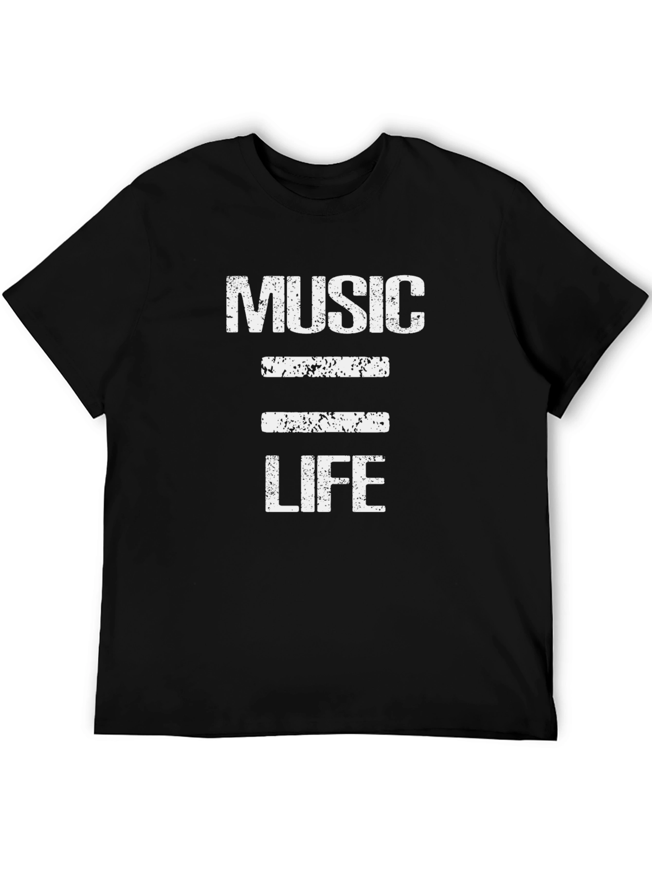 Black Music is Life Graphic T-Shirt view 5