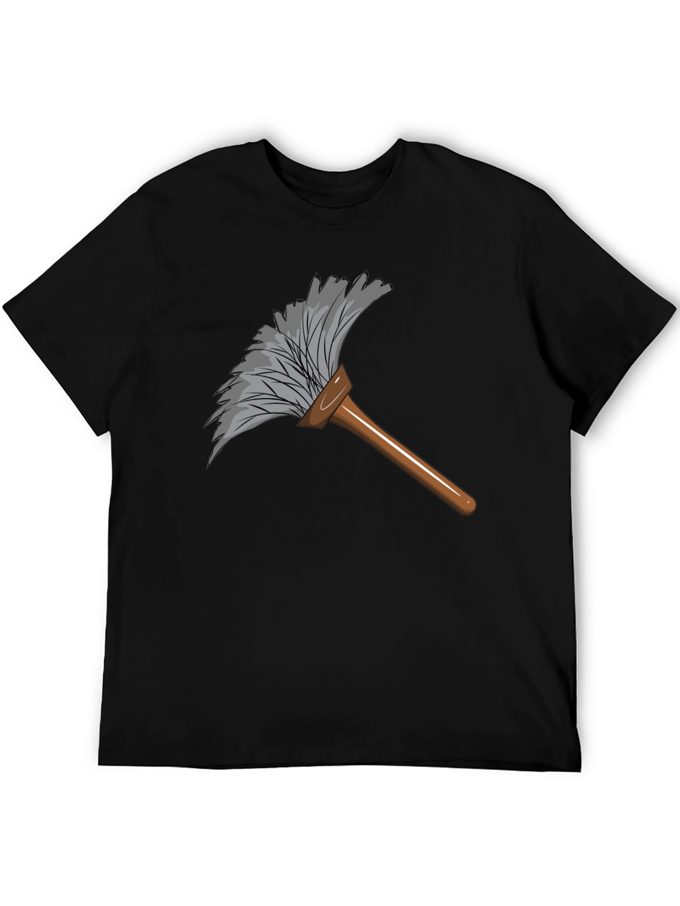 Black Feather Duster Graphic Tee view 5