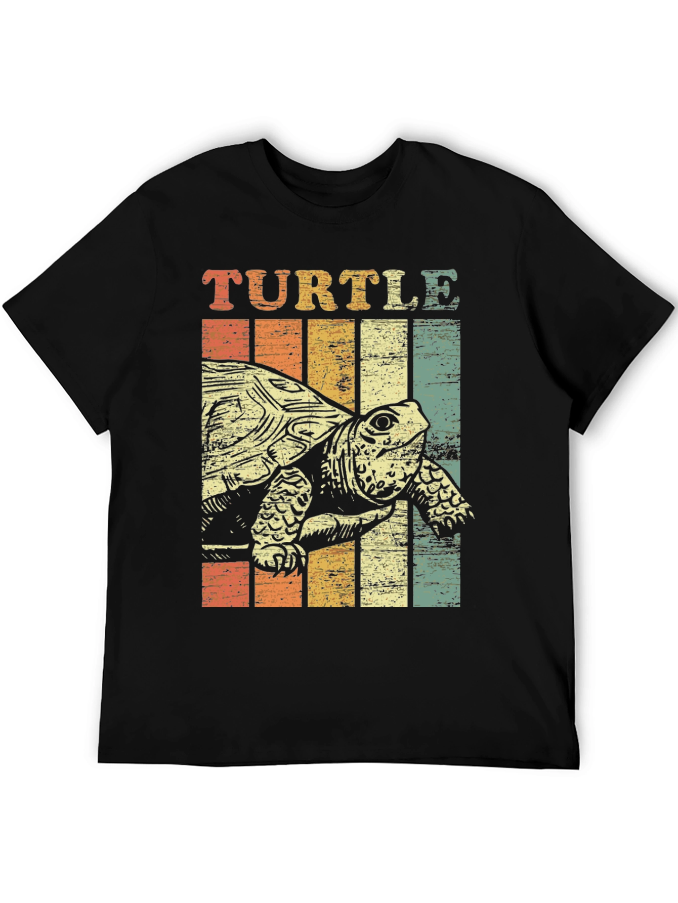 Vintage Turtle Graphic Tee - Retro Style - 5