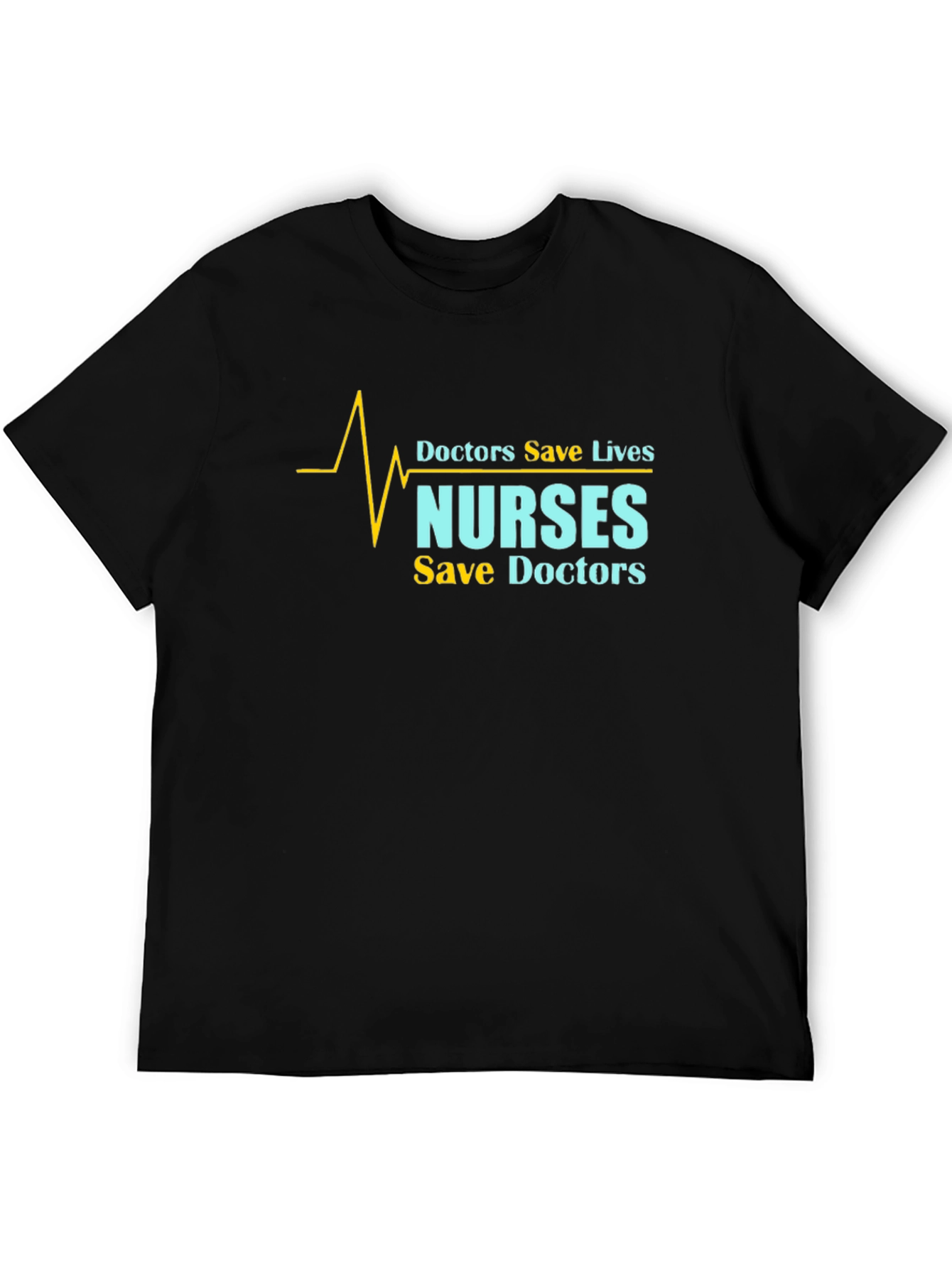 Black Doctors and Nurses Graphic Tee view 5
