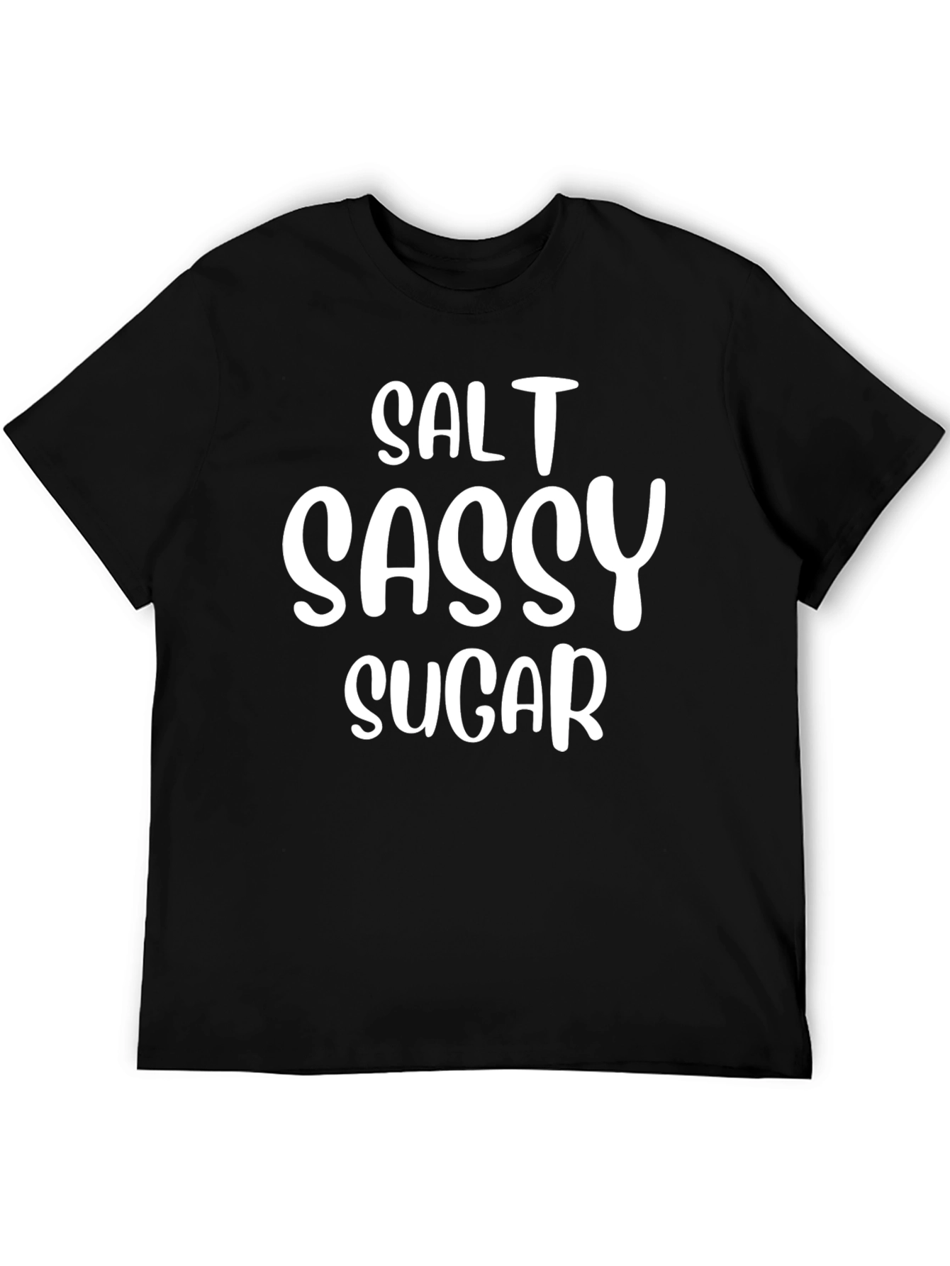 Black Salt Sassy Sugar T-Shirt - Funny Women's Tee view 5