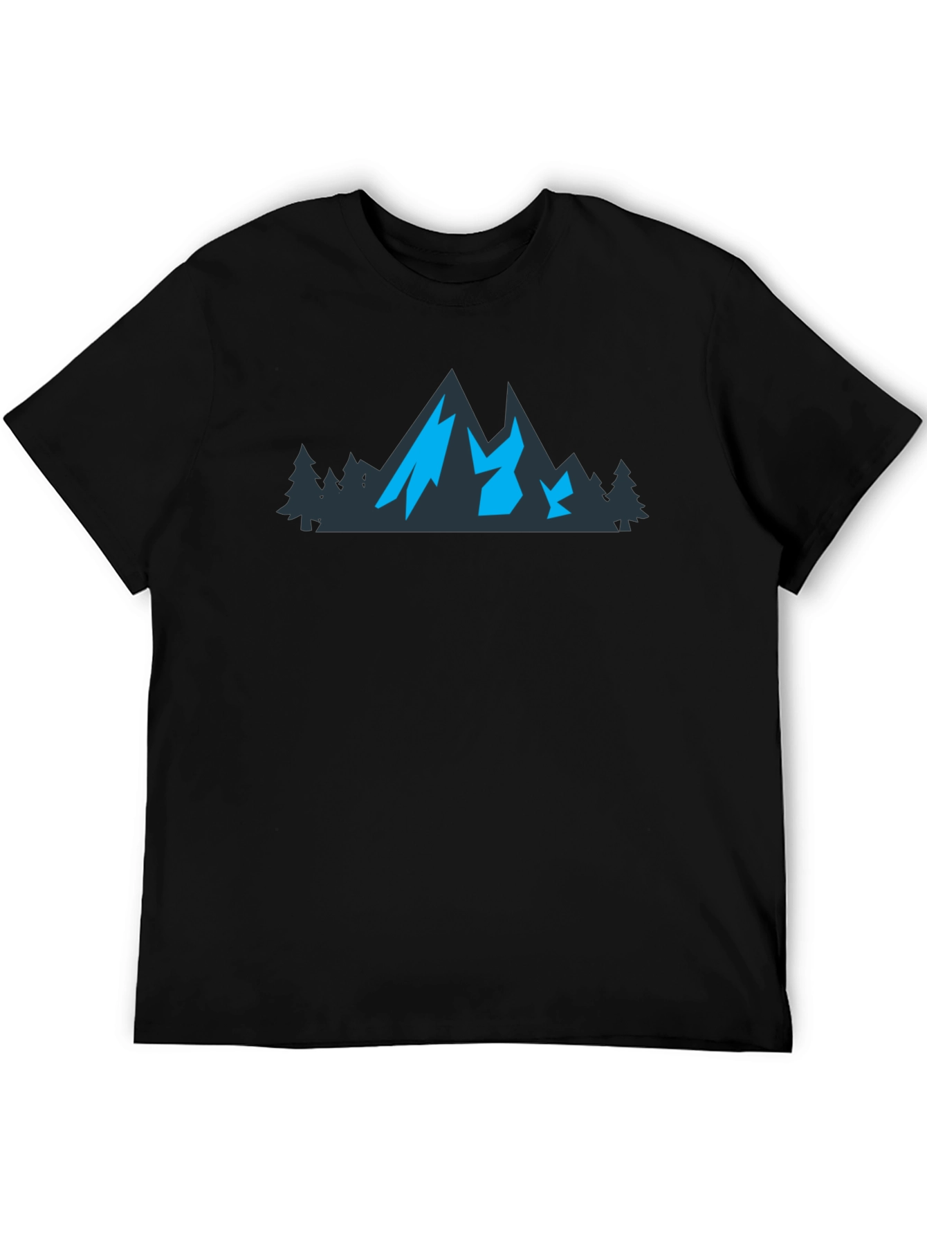 Black Mountain Graphic Black T-Shirt view 5