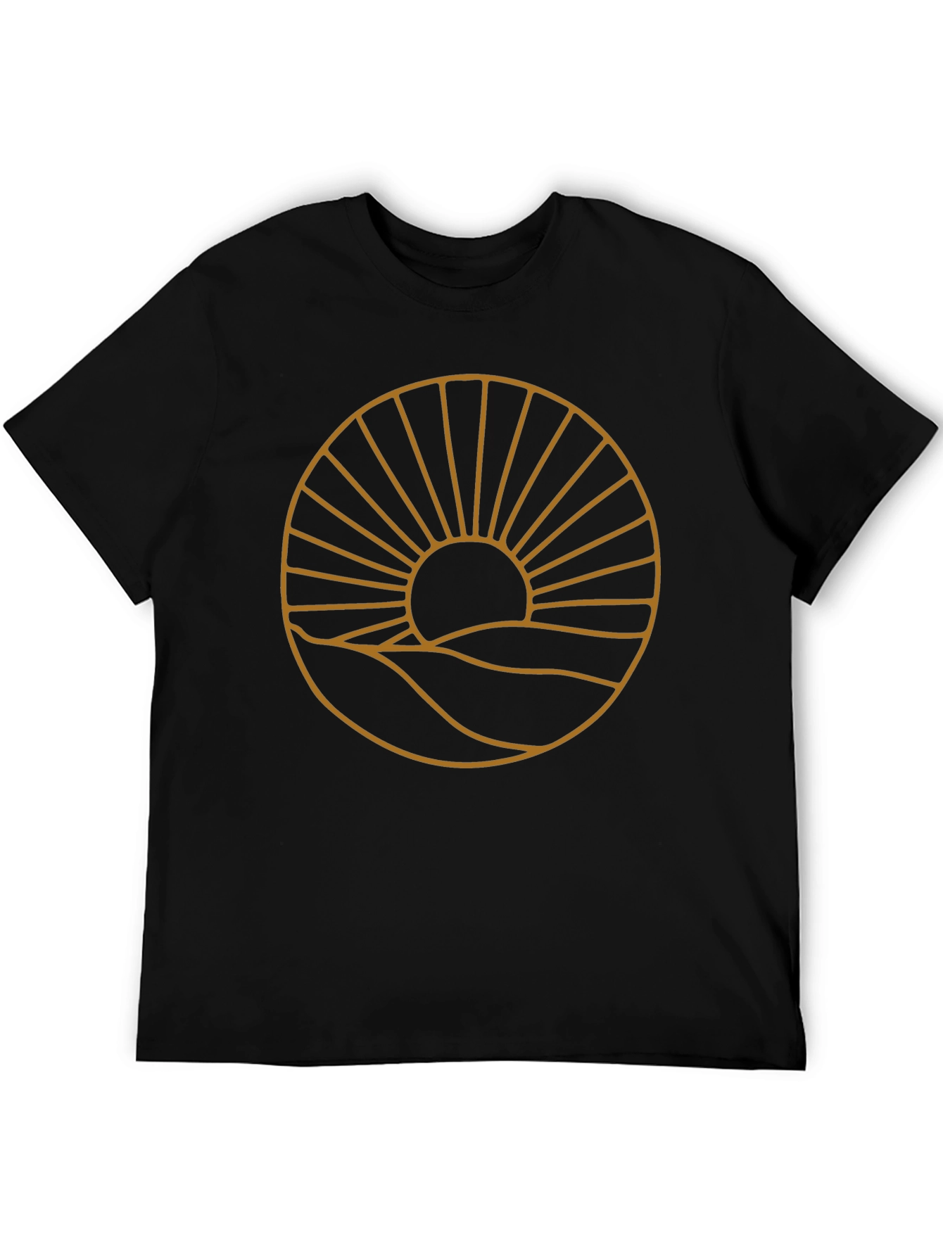 Black Sunset Graphic Tee - Stylish Comfort view 5