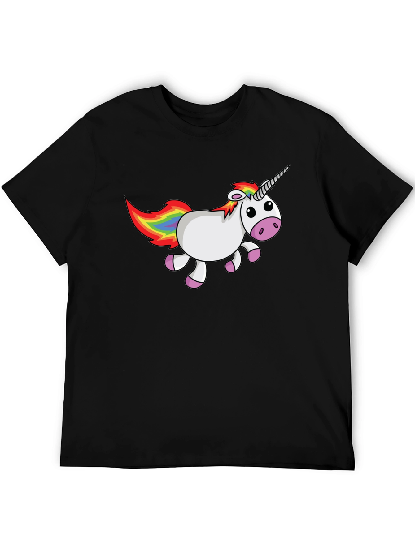 Black Unicorn Graphic Tee - Fun & Stylish view 5