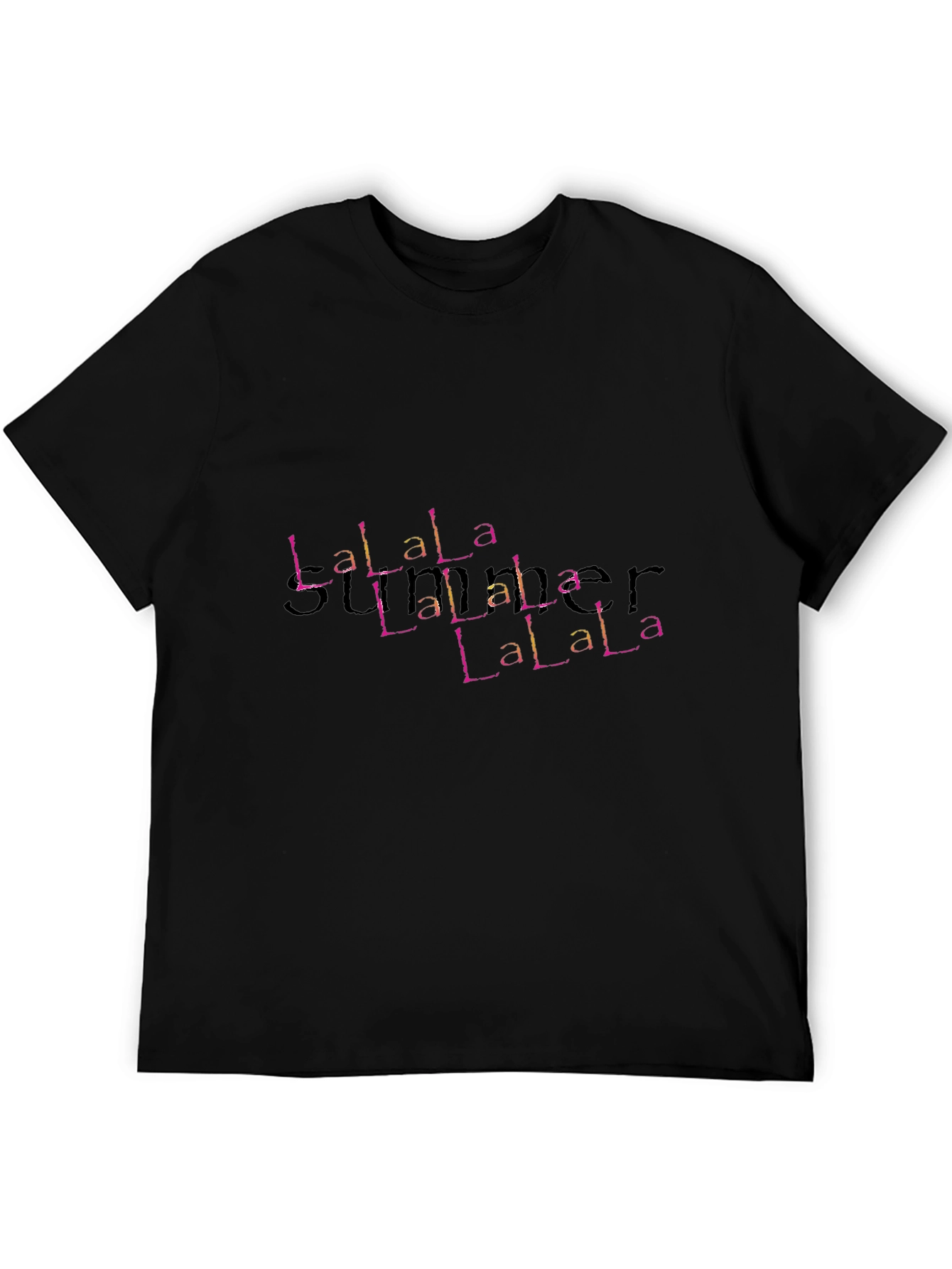 Black LaLaLa Summer Tee view 5