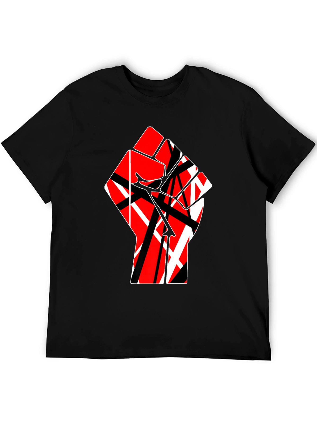 Black Fist Graphic Black T-Shirt view 5