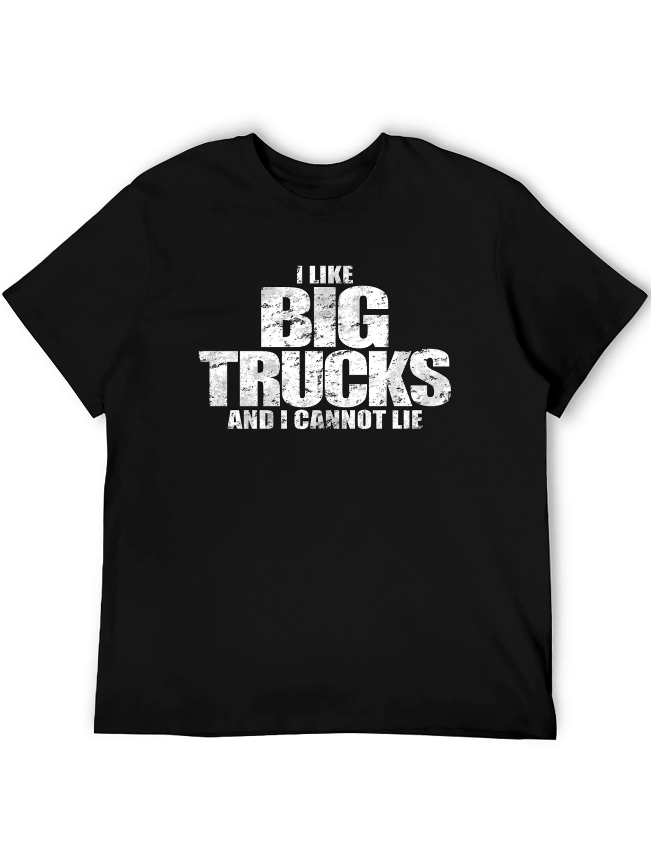 Black I Like Big Trucks T-Shirt view 5