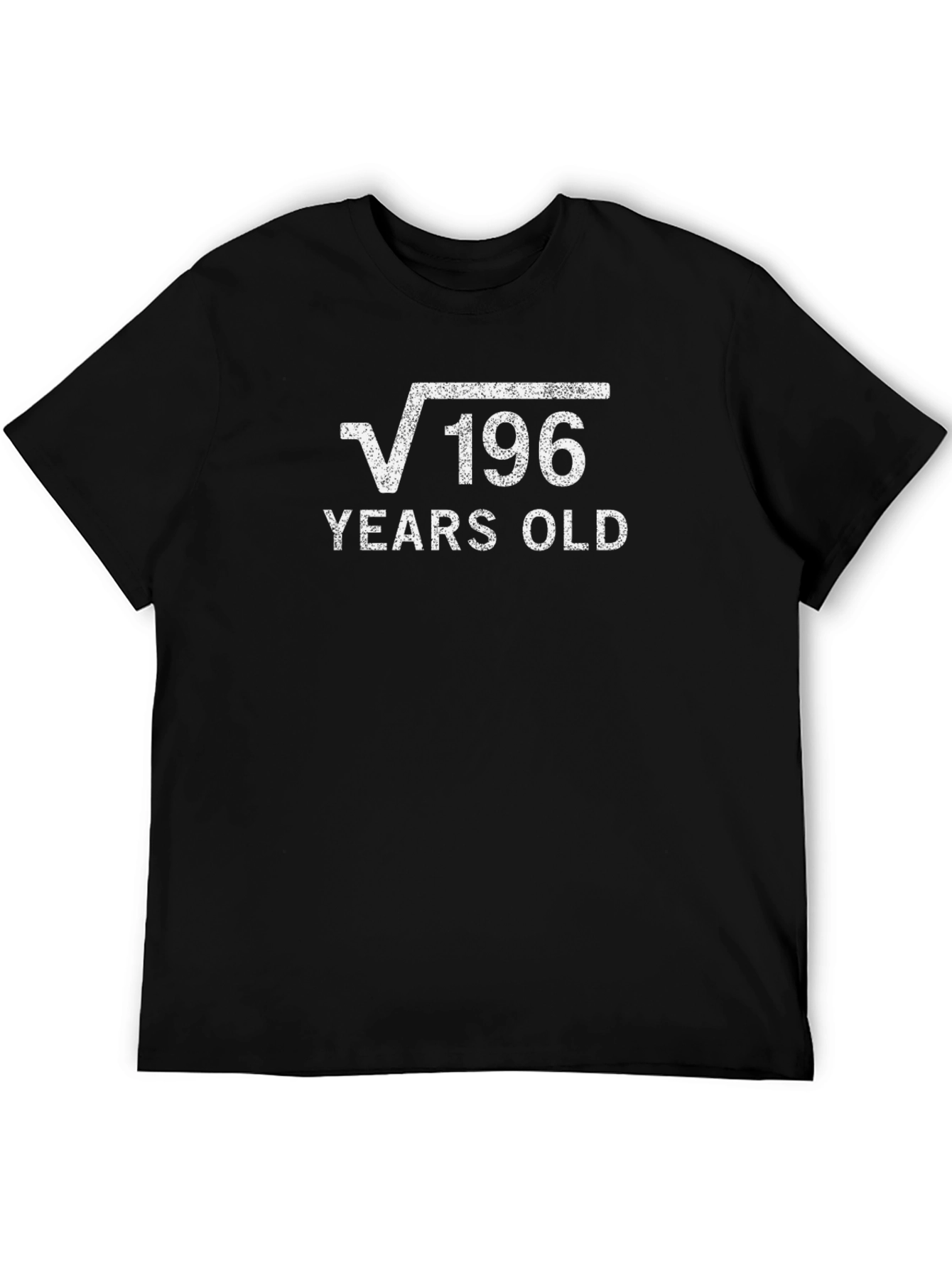 Black Funny 14th Birthday T-Shirt - Root 196 Years Old view 5