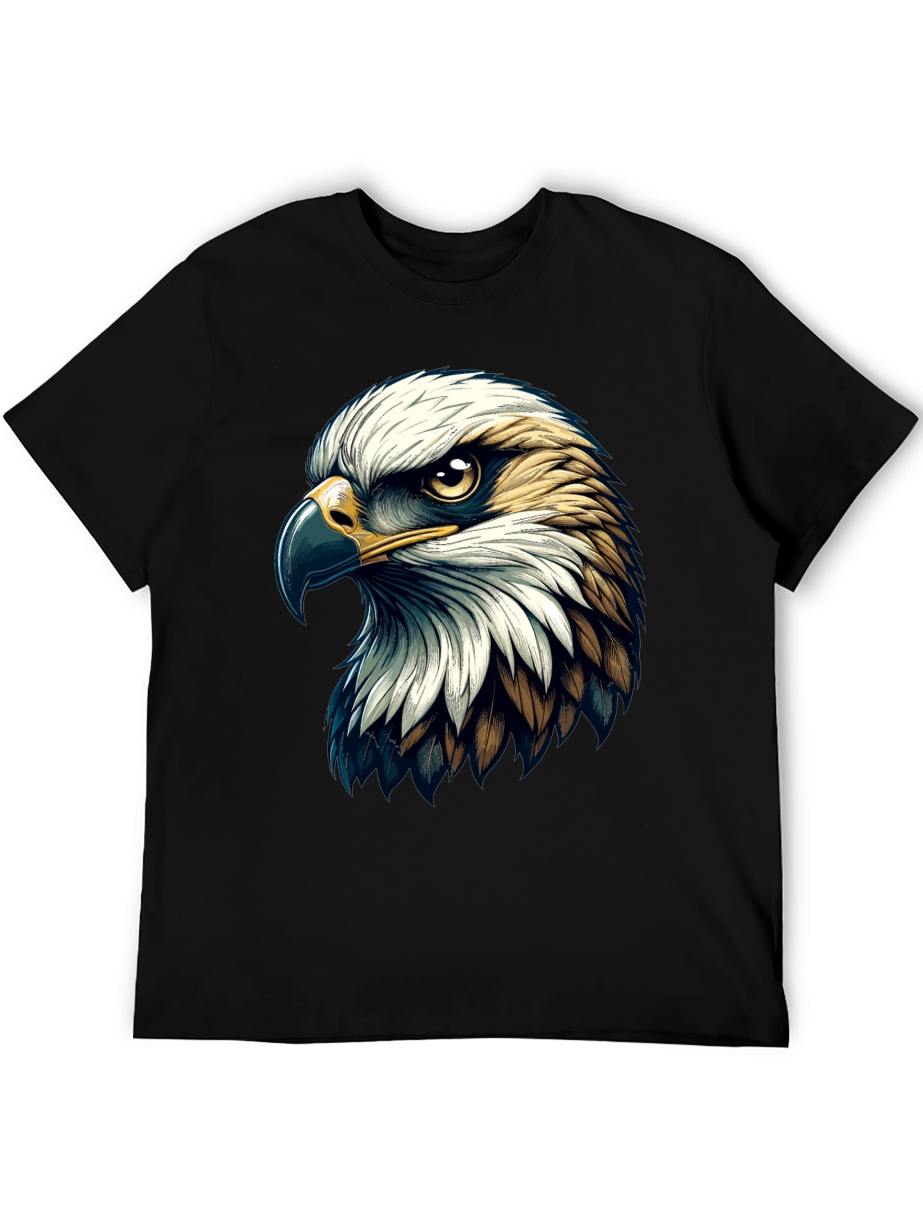 Black Eagle Graphic T-Shirt - Bold Statement Tee view 5