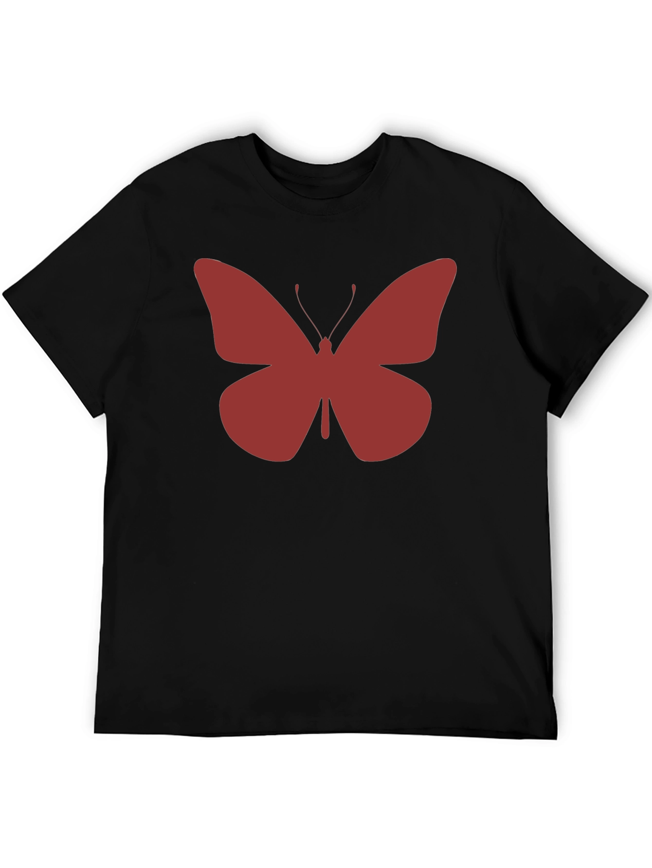 Black Butterfly Graphic Tee - Casual Comfort view 5