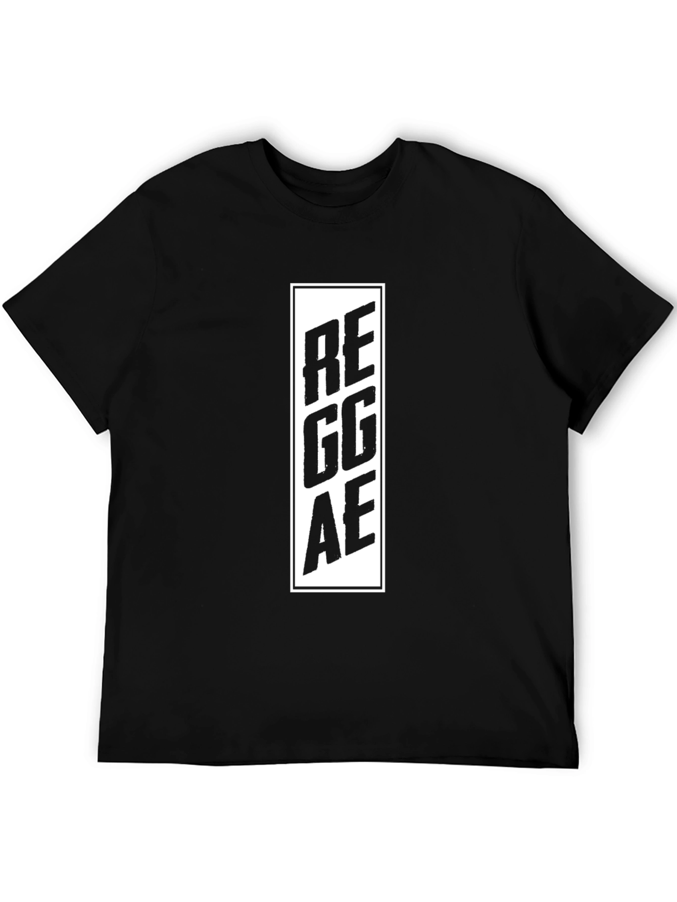 Black Reggae Black T-Shirt view 5