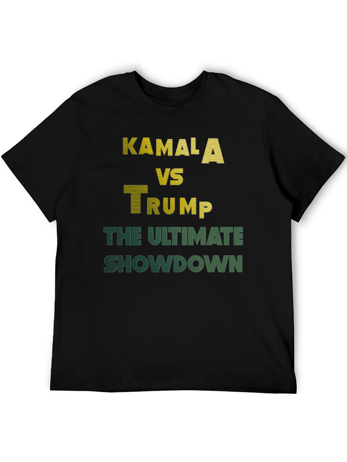 Black Kamala vs Trump T-Shirt: The Ultimate Showdown Tee view 5