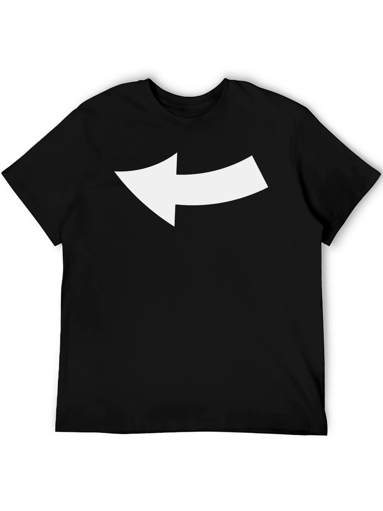 Black Arrow Graphic Tee - Bold Statement Shirt view 5