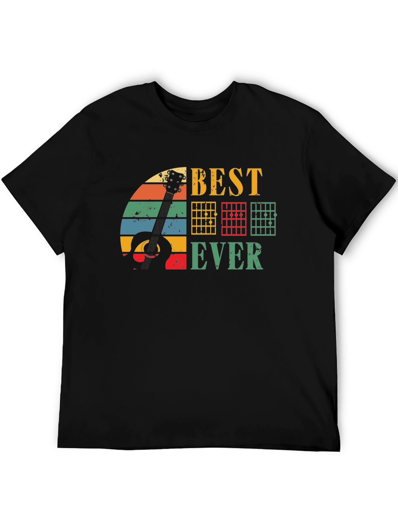 Best Guitar Ever T-Shirt - Retro Music Tee - 5