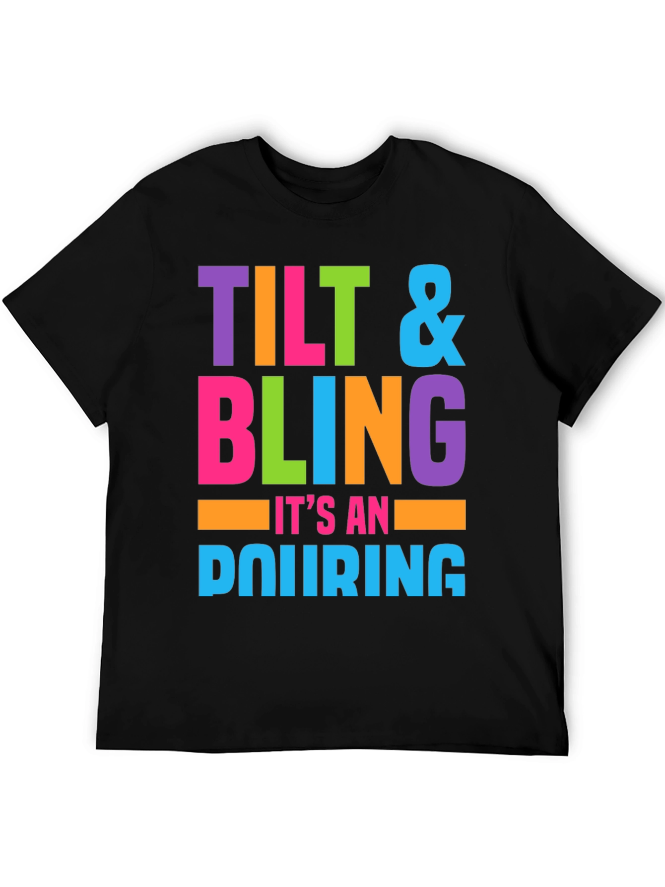 Tilt & Bling Graphic T-Shirt - 5