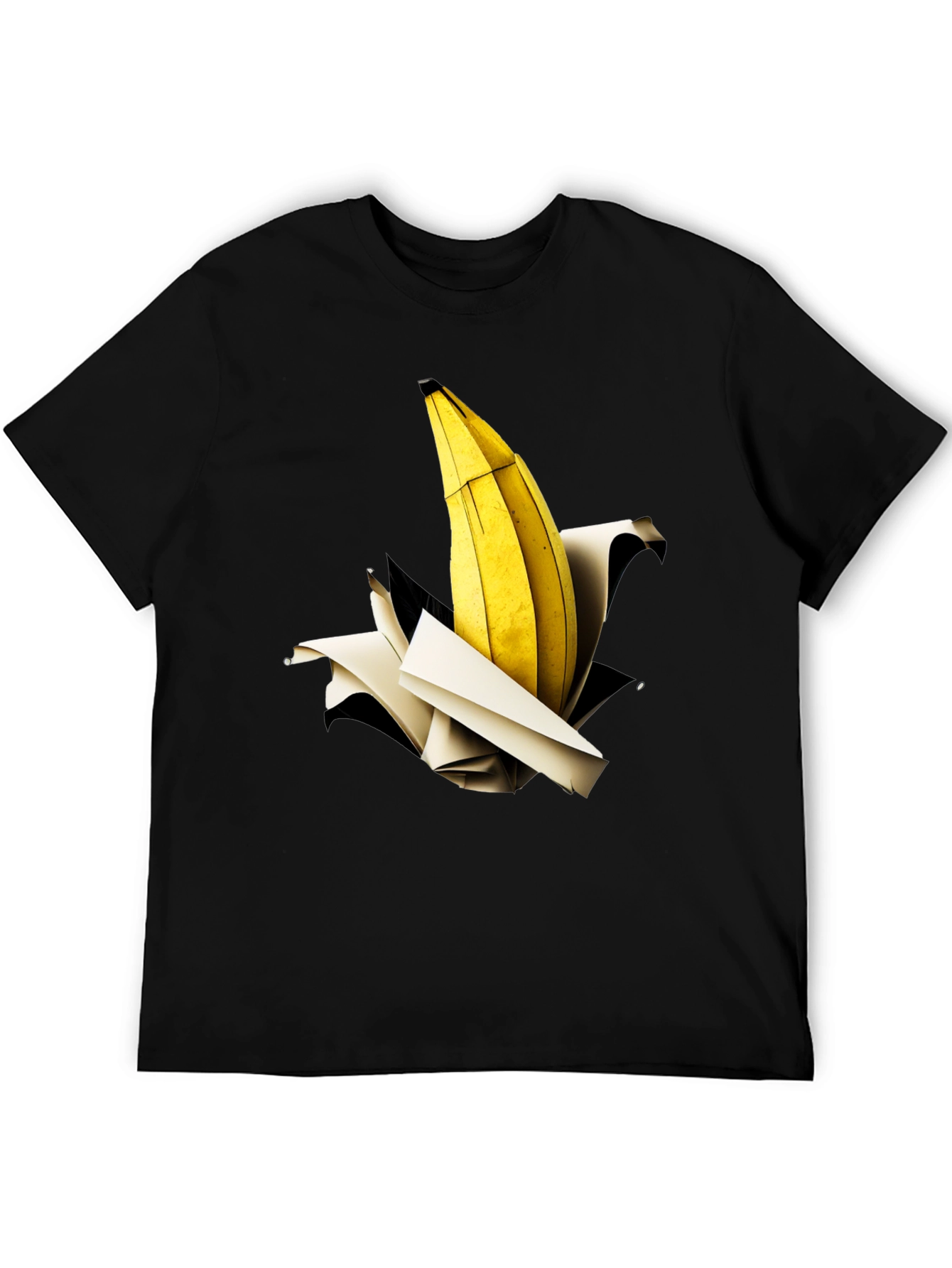 Black Banana Explosion Graphic Tee - Unique Print view 5