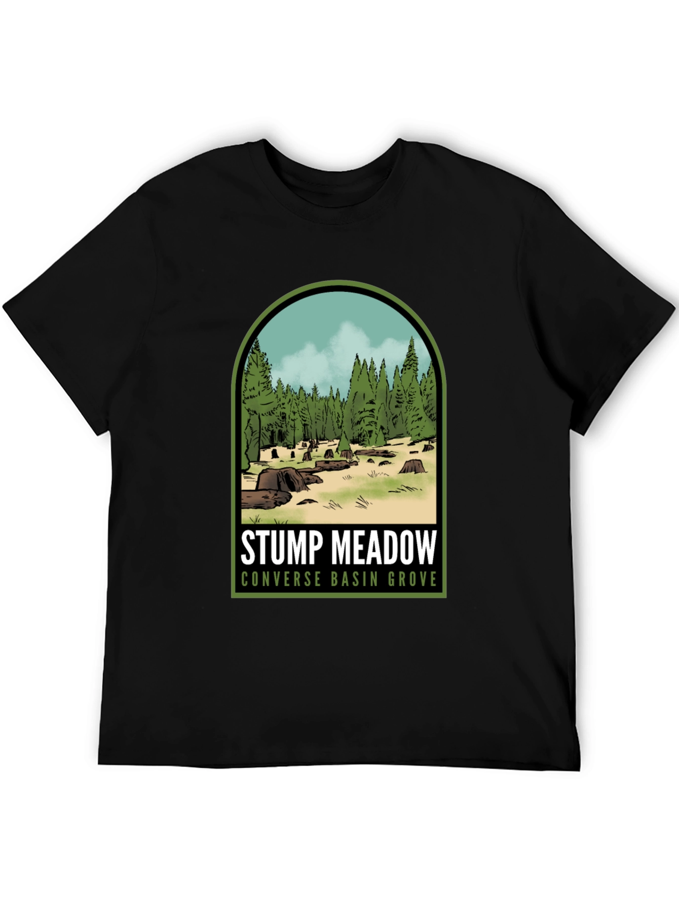 Black Stump Meadow Graphic Tee view 5