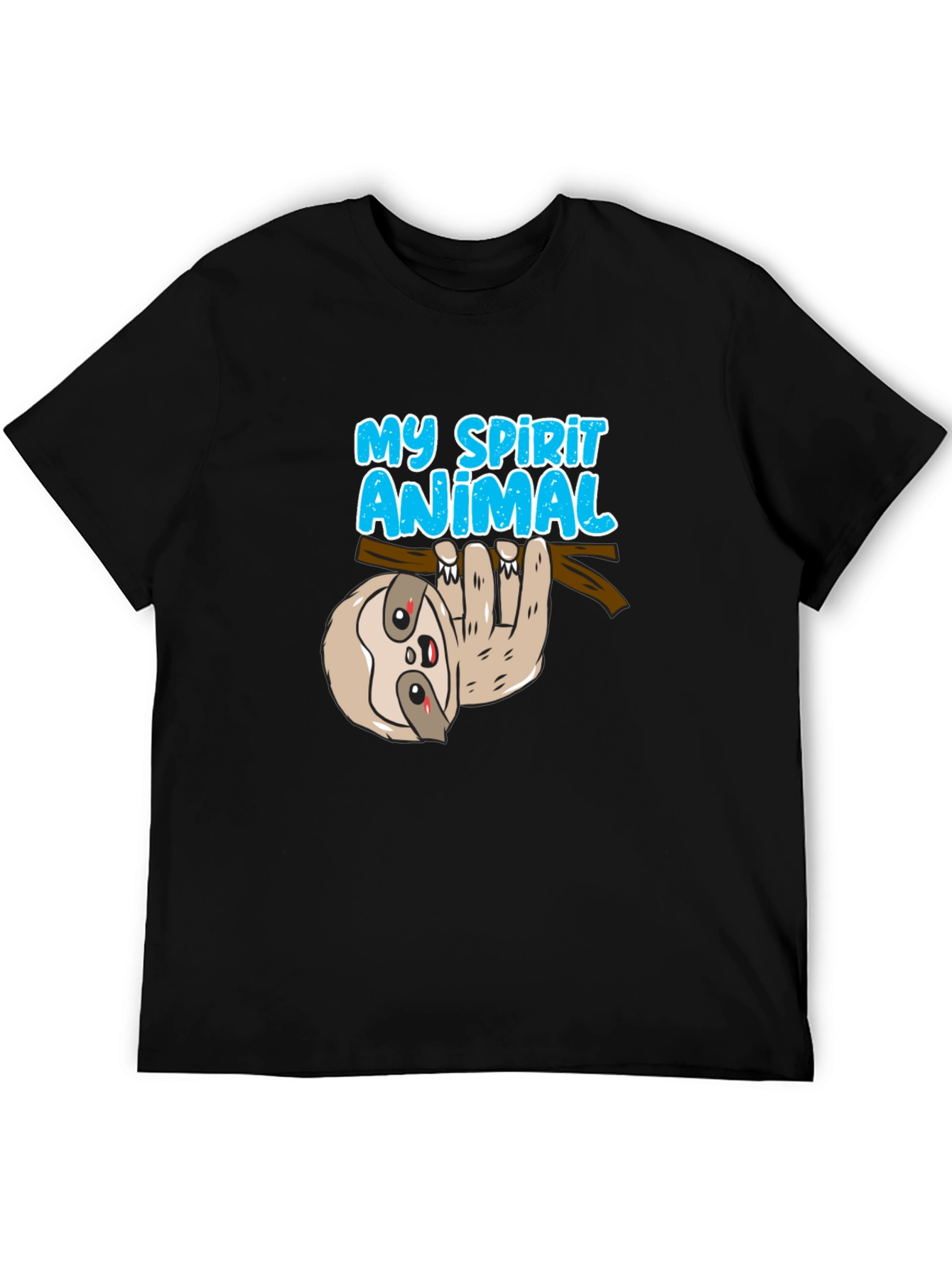 My Spirit Animal Sloth T-Shirt - Soft Cotton Tee - 5