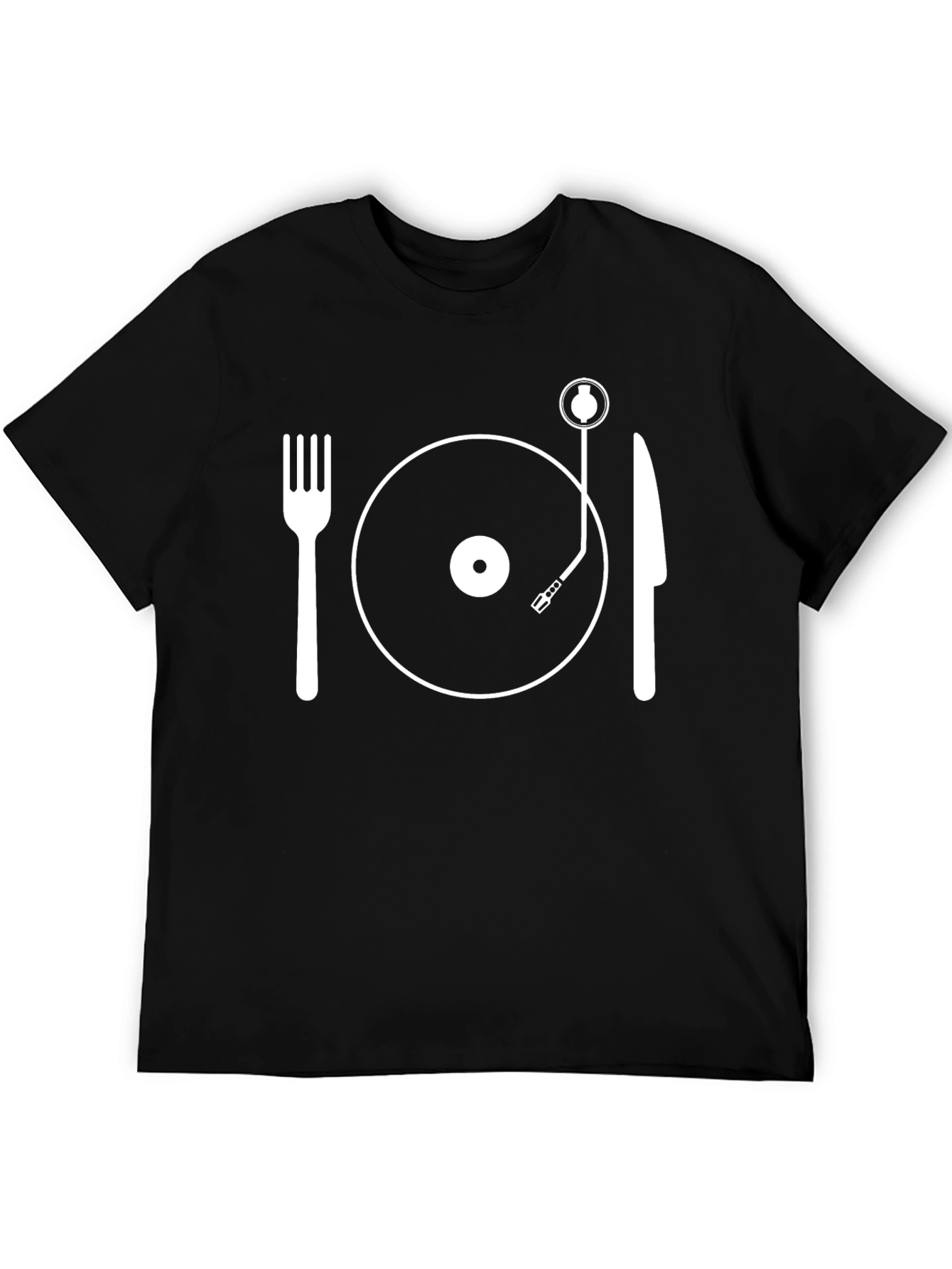 Black Music and Food T-Shirt view 5