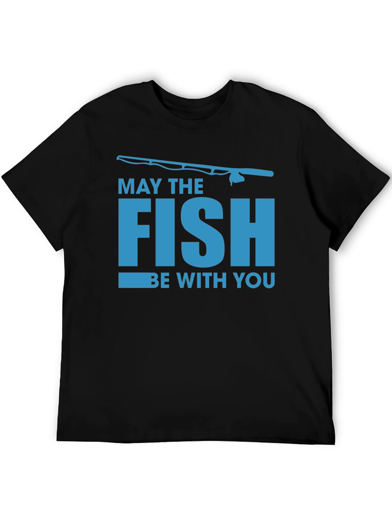 Black May The Fish Be With You Black T-Shirt view 5