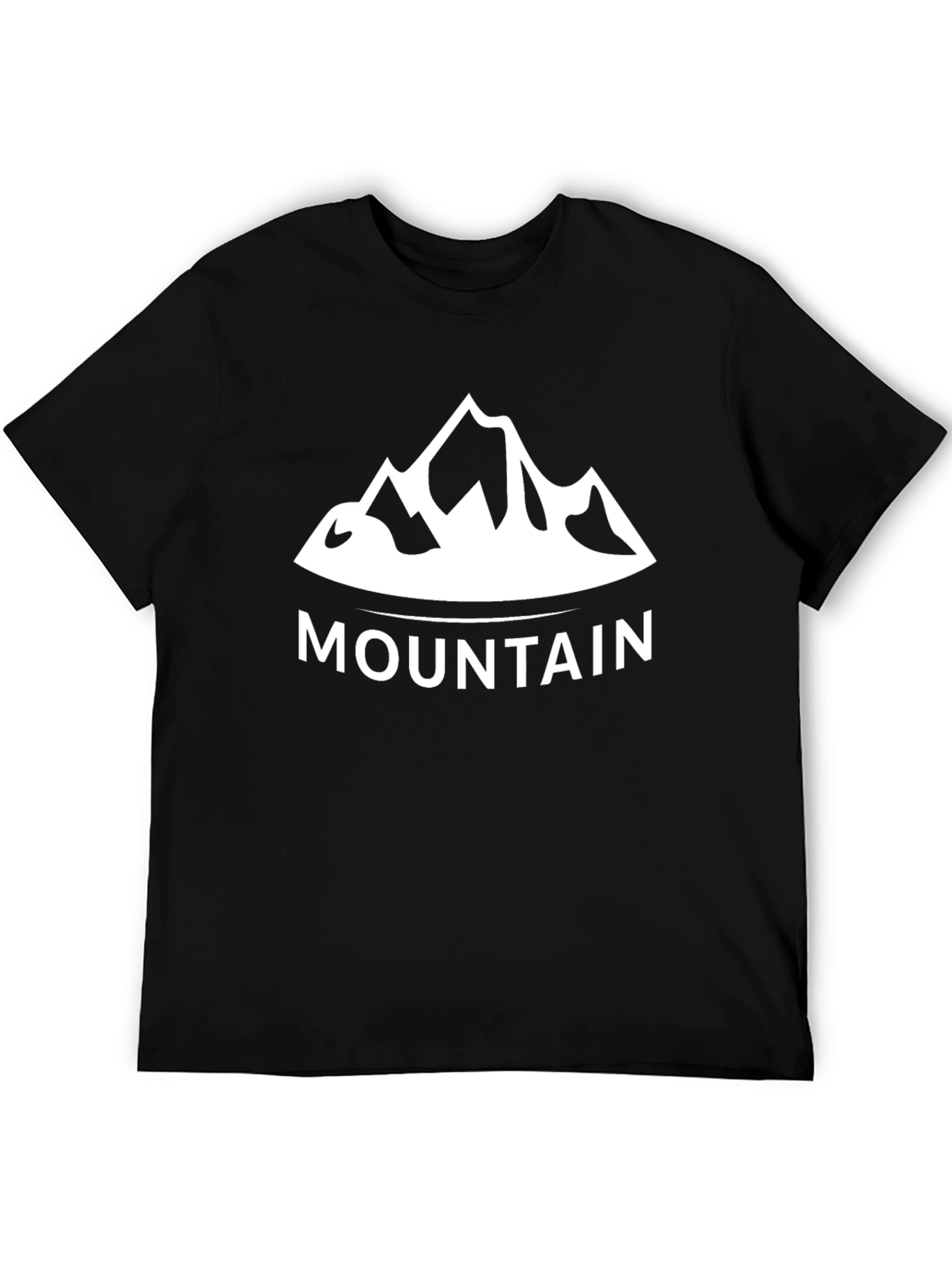 Black Mountain Graphic T-Shirt - Black view 5