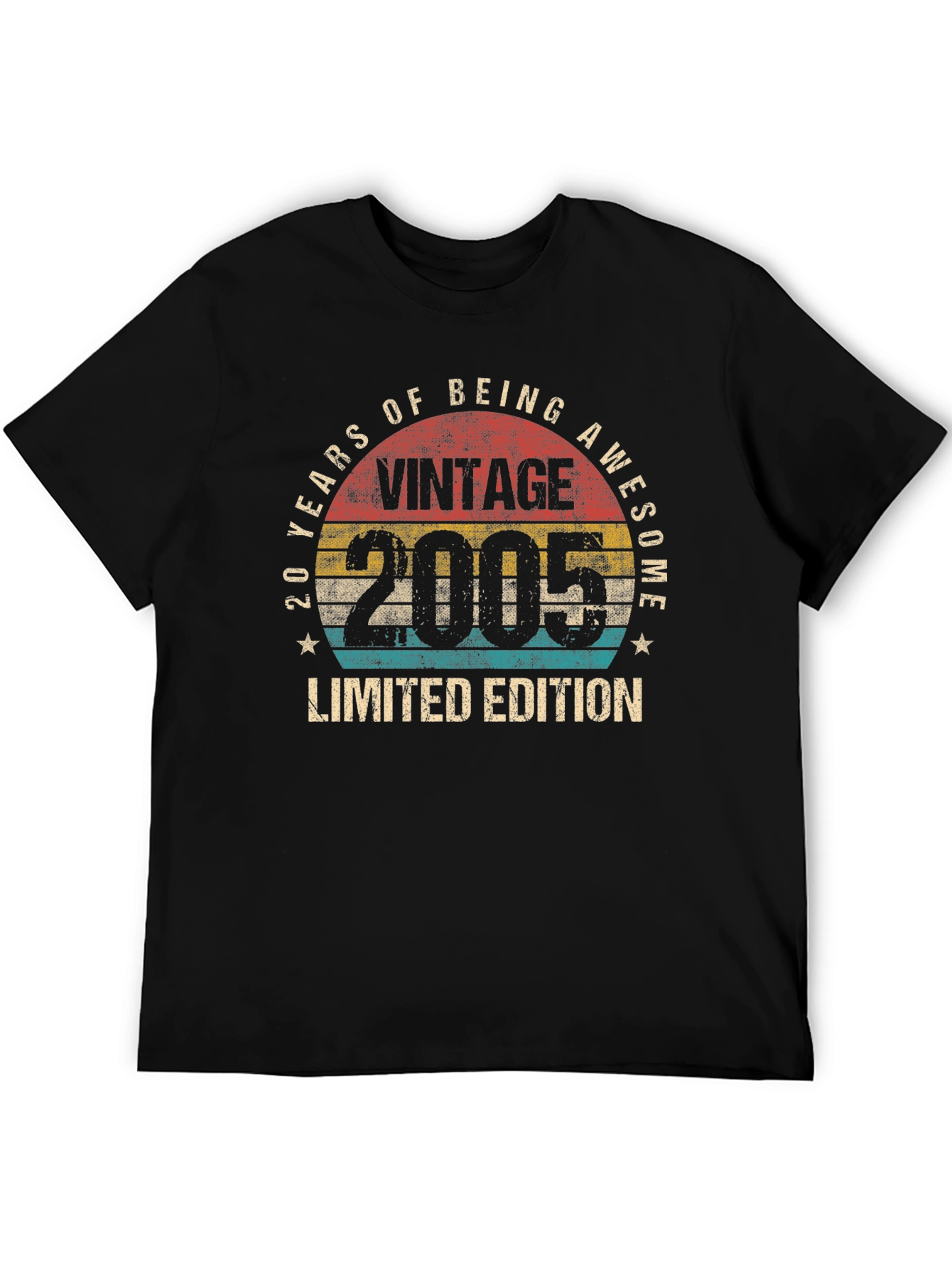 Black Vintage 2005 Limited Edition T-Shirt view 5