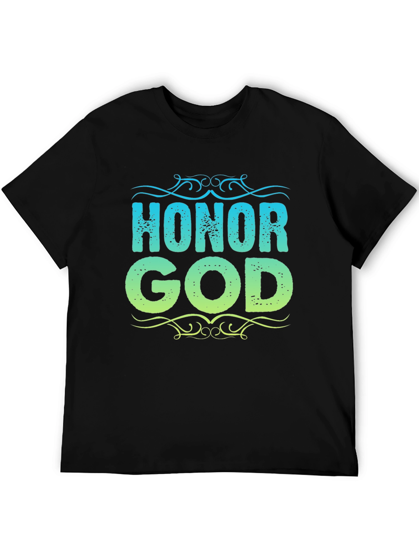 Honor God Graphic Tee - Stylish Christian Apparel - 5