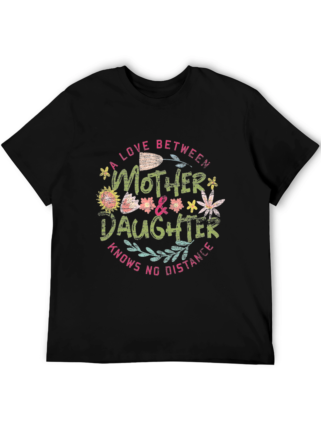 Black Mother & Daughter Love Graphic Tee view 5