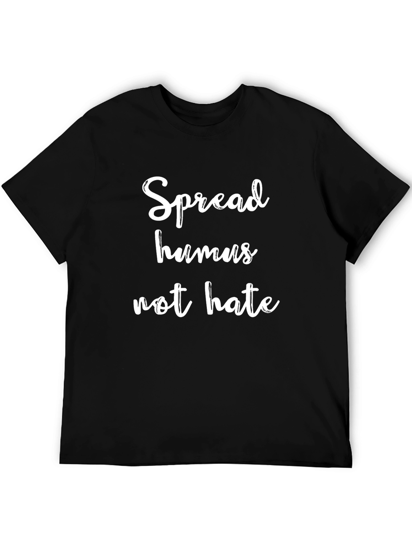Black Spread Hummus Not Hate T-Shirt view 5
