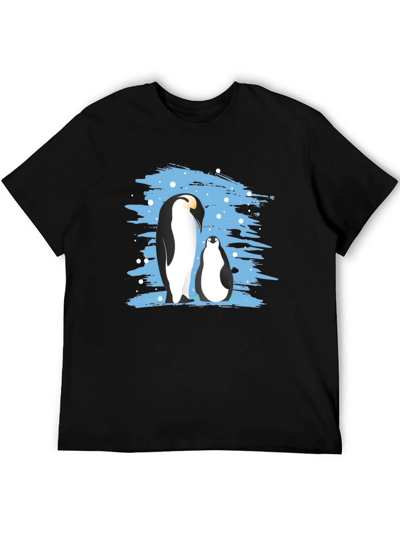 Black Penguin Family Graphic Tee - Unisex view 5